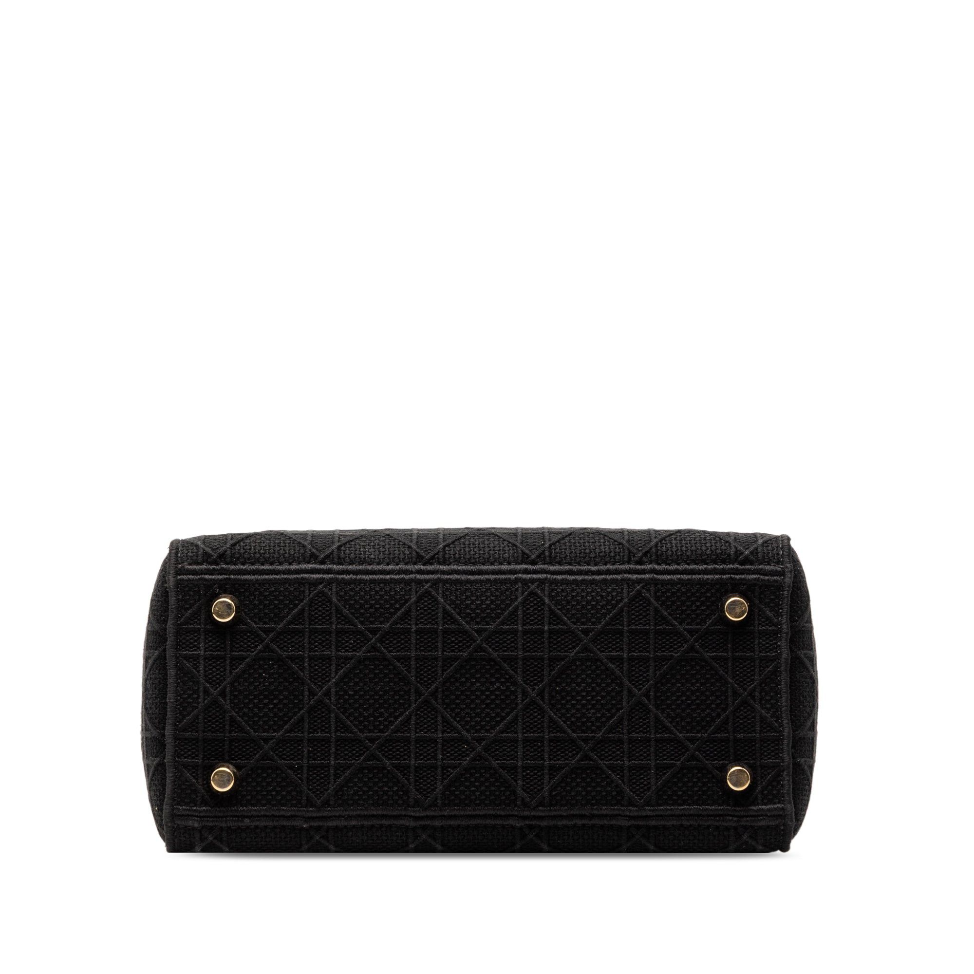 Dior Medium Canvas Cannage Lady D Lite Size ONE SIZE - 3 Thumbnail