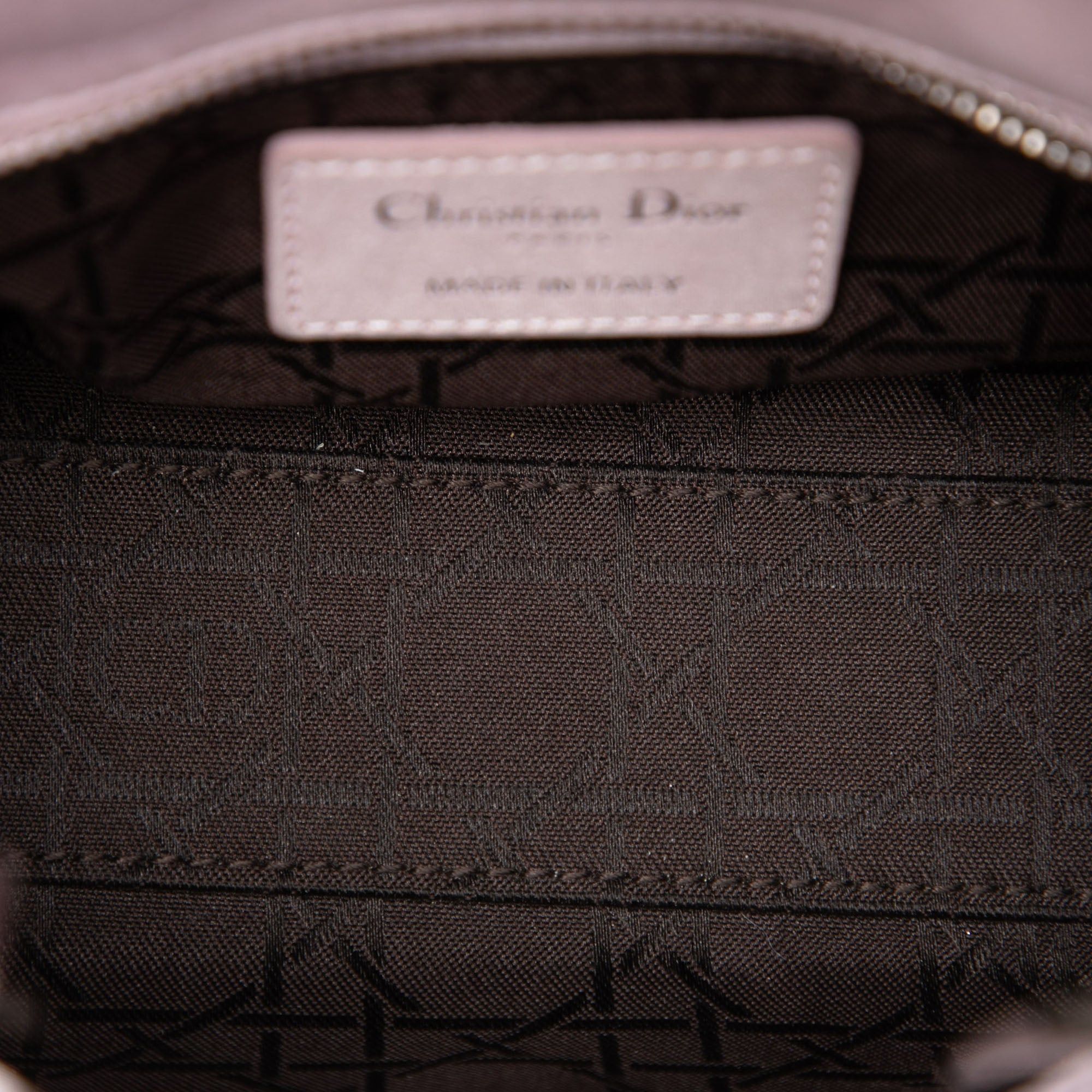 Dior Mini Iridescent Lambskin Cannage Lady Dior Size ONE SIZE - 4 Thumbnail