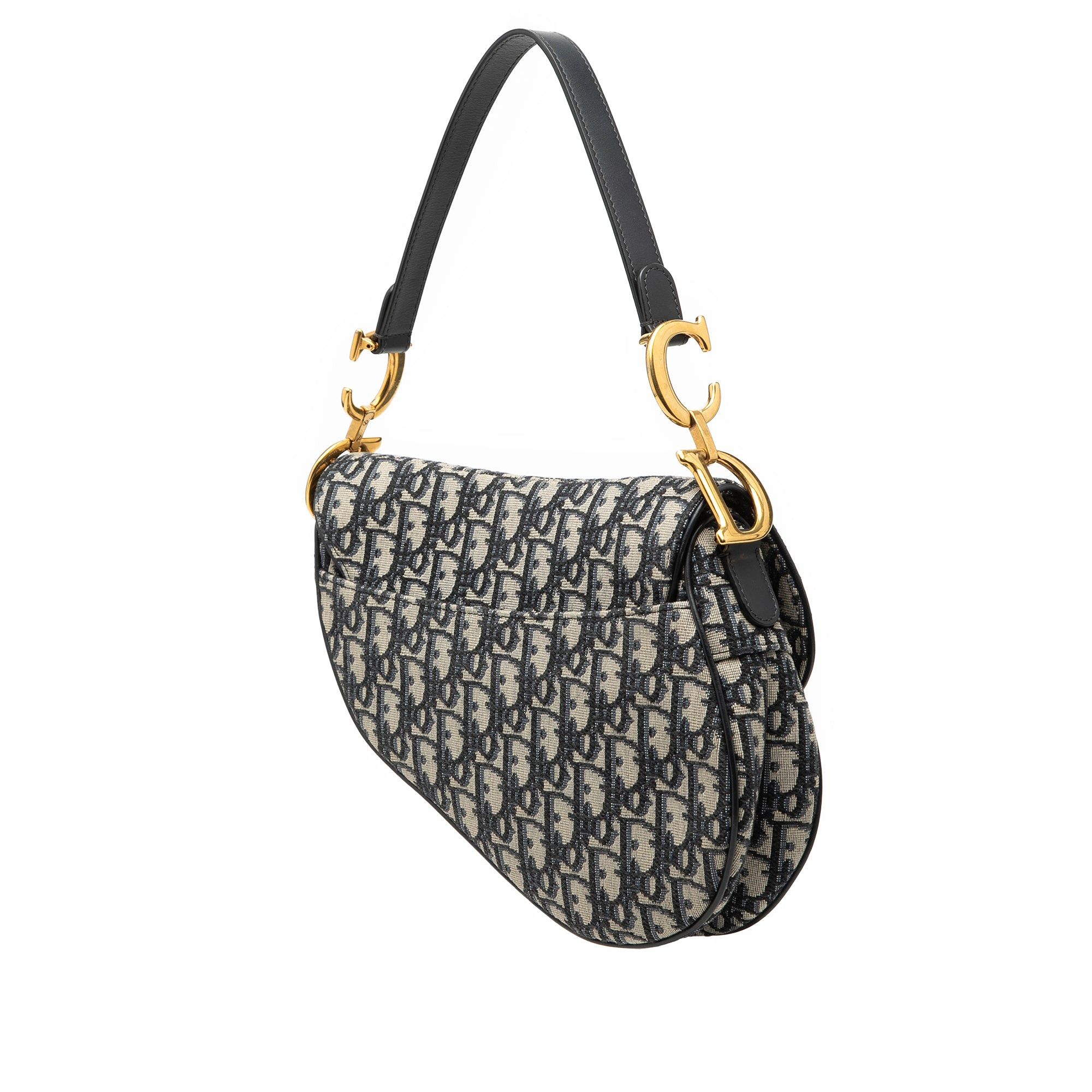 Dior Oblique Canvas Saddle Bag Size ONE SIZE - 2 Thumbnail