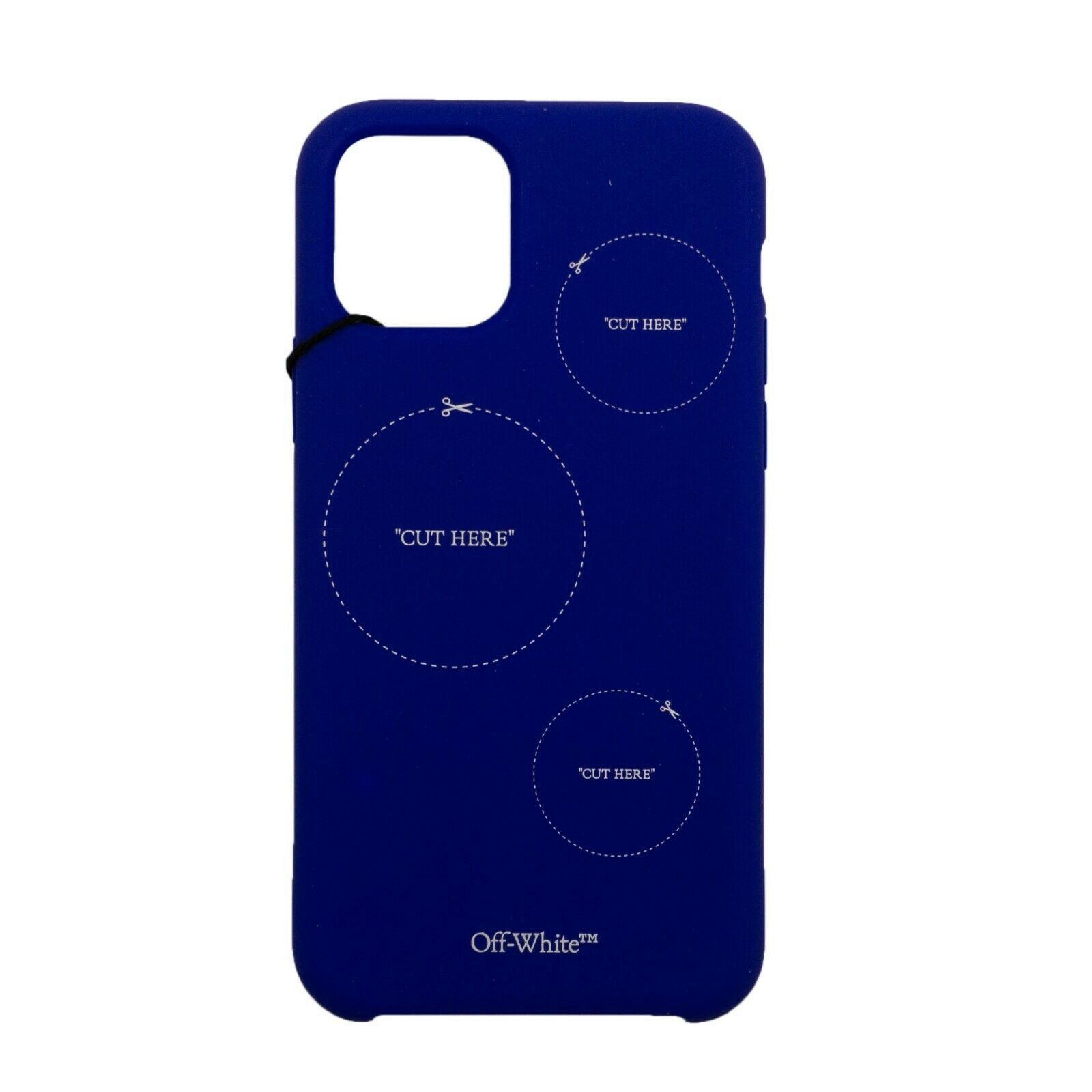 Off-White NIB C/O VIRGIL ABLOH Blue Cut Here iPhone 11 Pro Cover $130 Size ONE SIZE - 2 Thumbnail