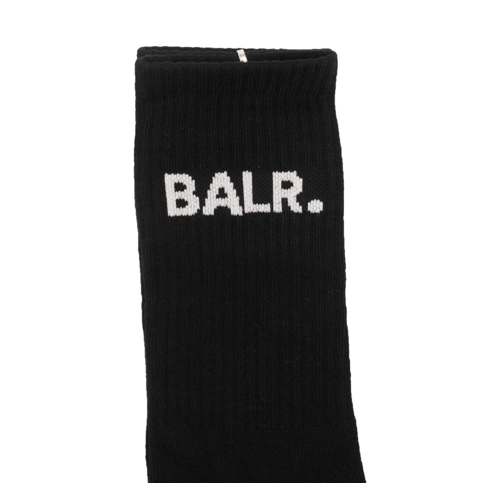 Other NIB BALR. Black 2 Pack Ribbed Logo Socks Size 42 $40 Size ONE SIZE - 4 Thumbnail