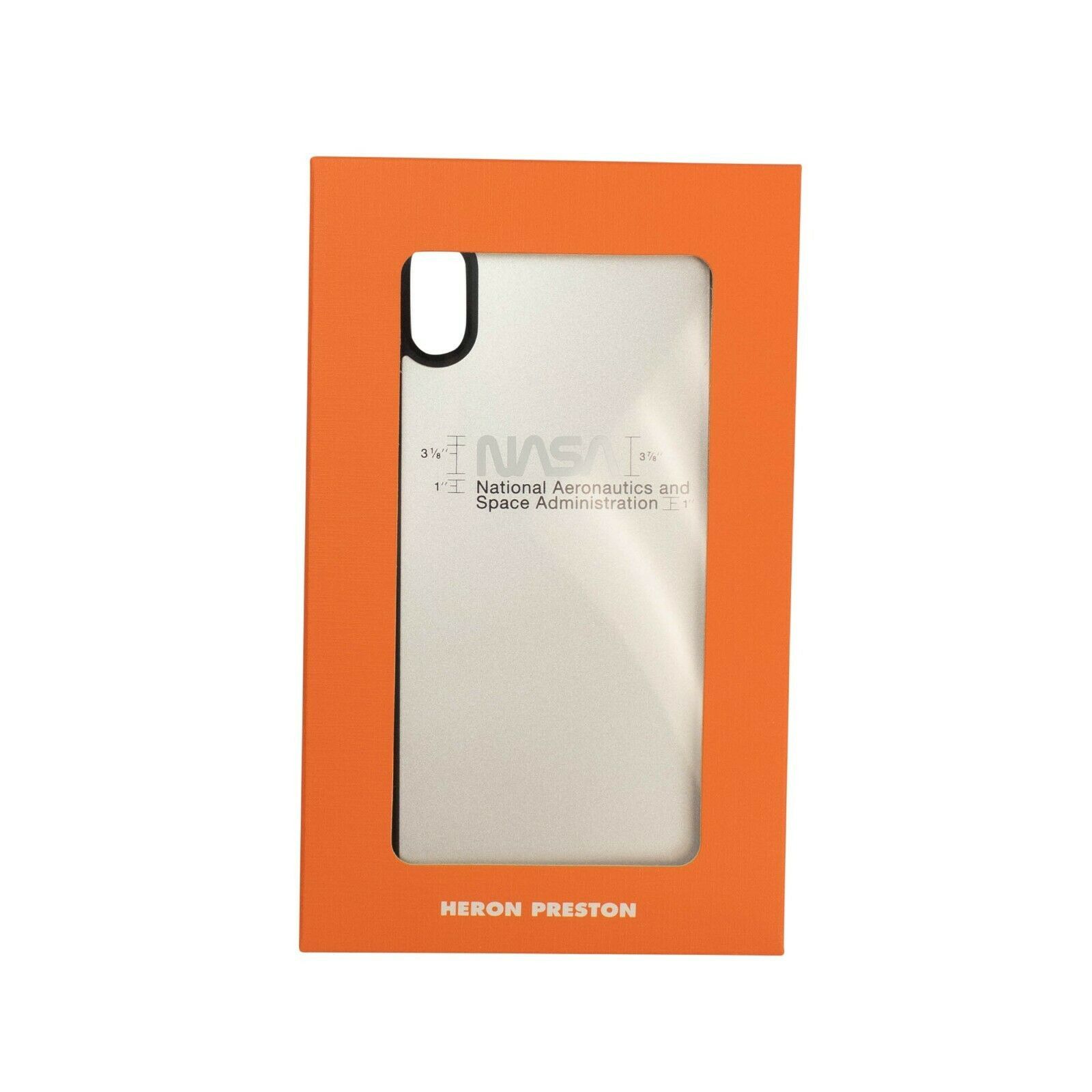 Heron Preston NIB HERON PRESTON Silver NASA iPhone XR Phone Case OS $100 Size ONE SIZE - 5 Thumbnail
