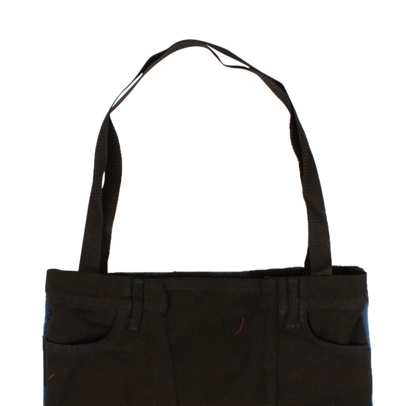 424 Black & Blue Flannel Patched Tote Bag Size OS Size ONE SIZE - 3 Thumbnail
