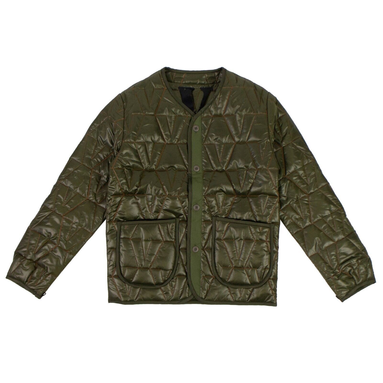 Vlone Green V Logo Quilted Jacket Size L Size US L / EU 52-54 / 3 - 5 Thumbnail