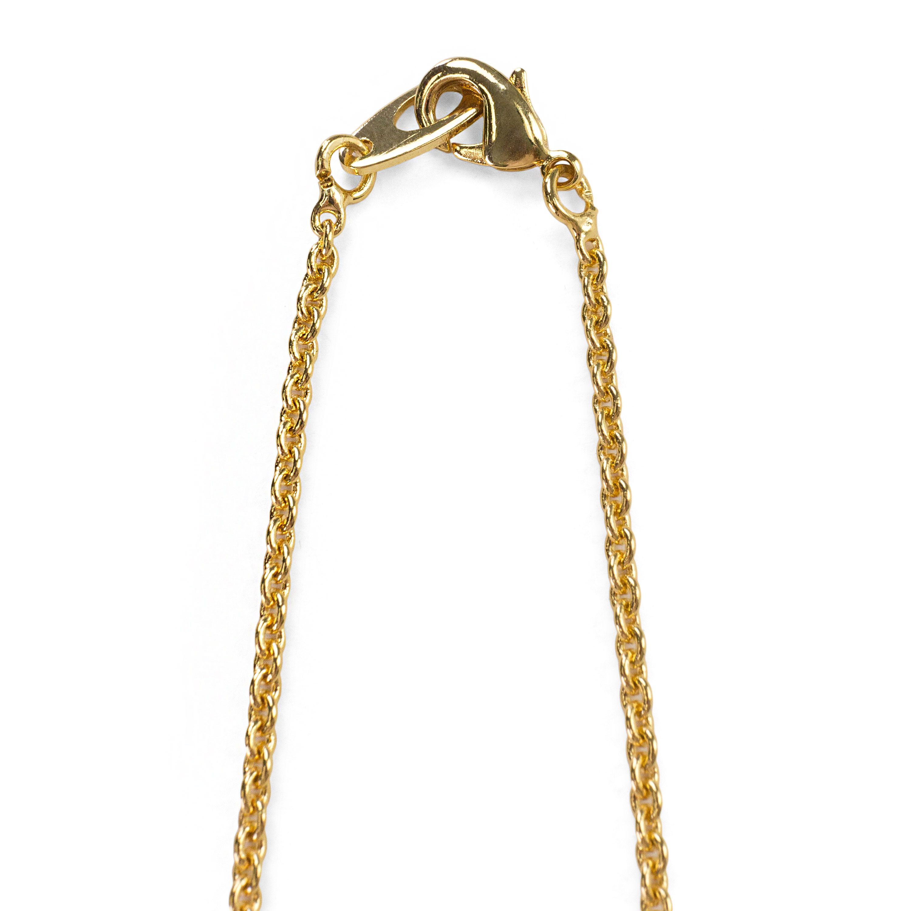 Marcelo Burlon Gold County Necklace Size OS Size ONE SIZE - 4 Thumbnail