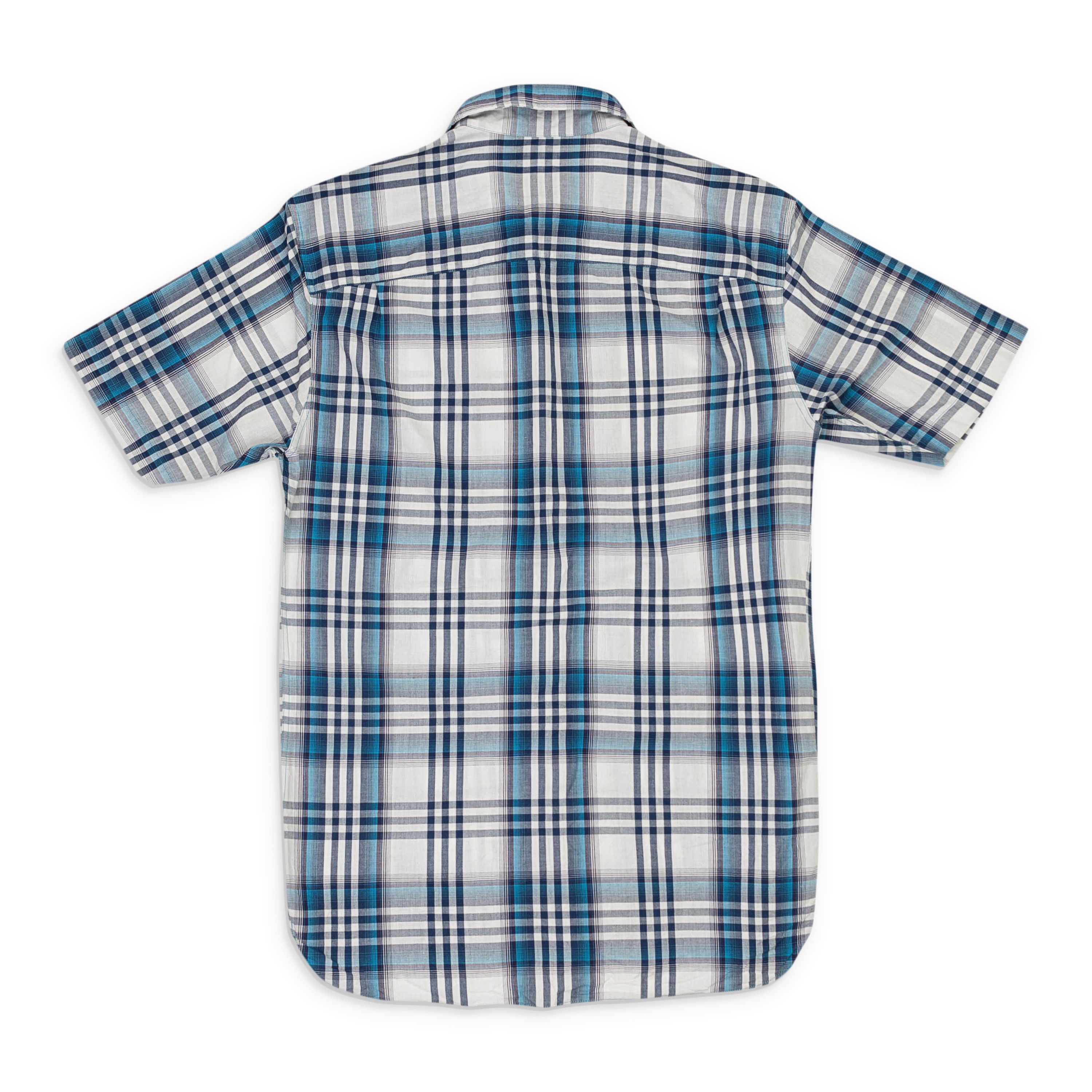 Freemans Sporting Club Blue Plaid Cotton Short Sleeve Shirt Size S Size US S / EU 44-46 / 1 - 2 Thumbnail