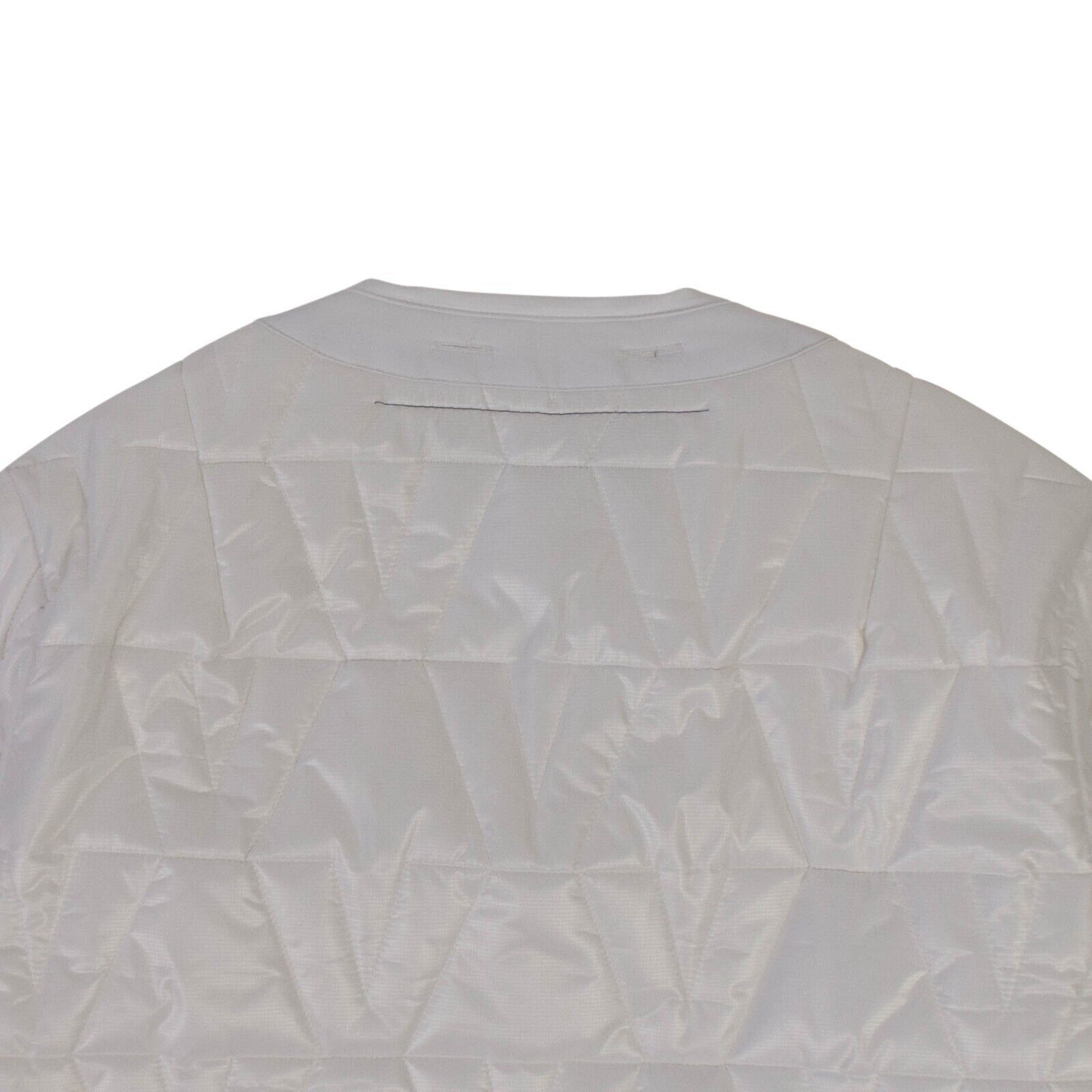 Vlone White V Logo Quilted Jacket Size XL Size US XL / EU 56 / 4 - 9 Thumbnail