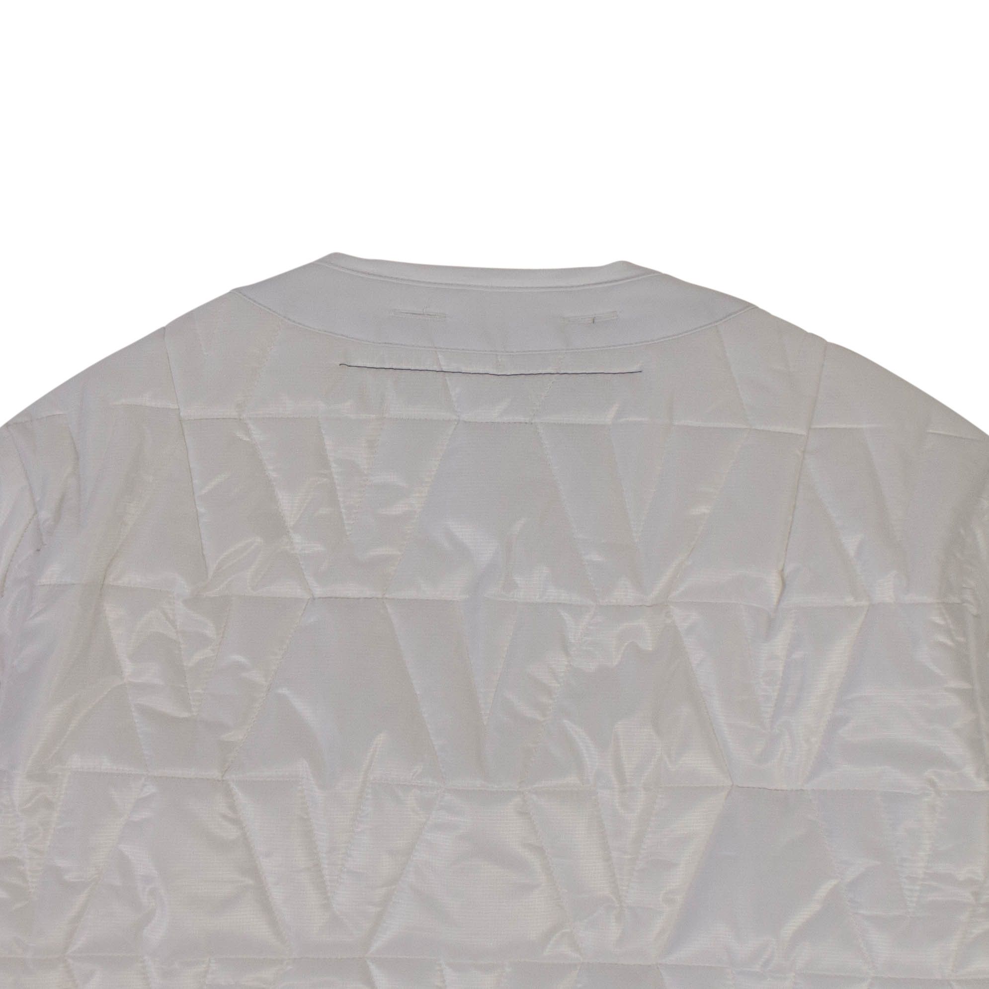 Vlone White V Logo Quilted Jacket Size XL Size US XL / EU 56 / 4 - 4 Thumbnail