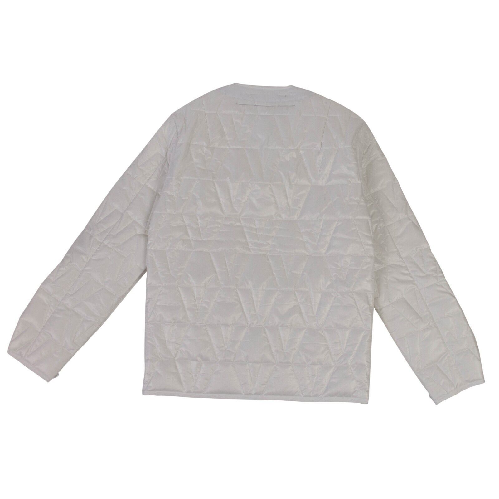 Vlone White V Logo Quilted Jacket Size XL Size US XL / EU 56 / 4 - 8 Thumbnail