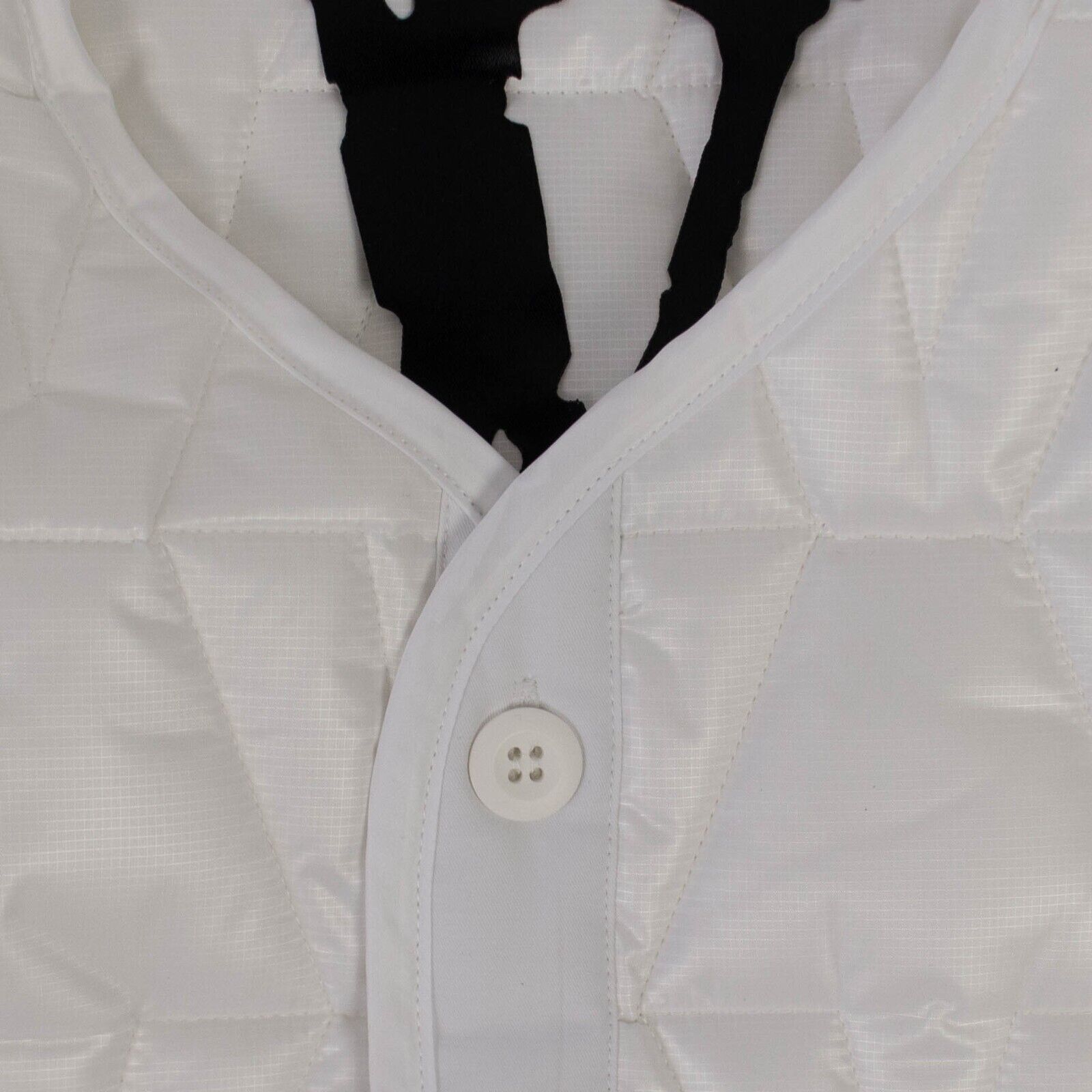 Vlone White V Logo Quilted Jacket Size XL Size US XL / EU 56 / 4 - 7 Thumbnail