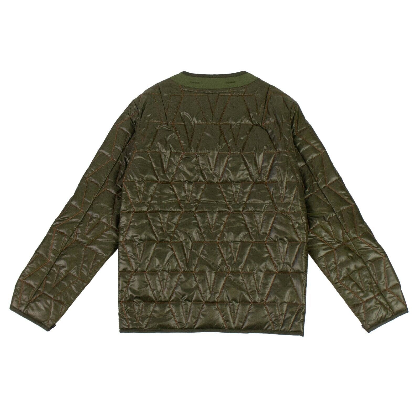 Vlone Green V Logo Quilted Jacket Size XL Size US XL / EU 56 / 4 - 8 Thumbnail