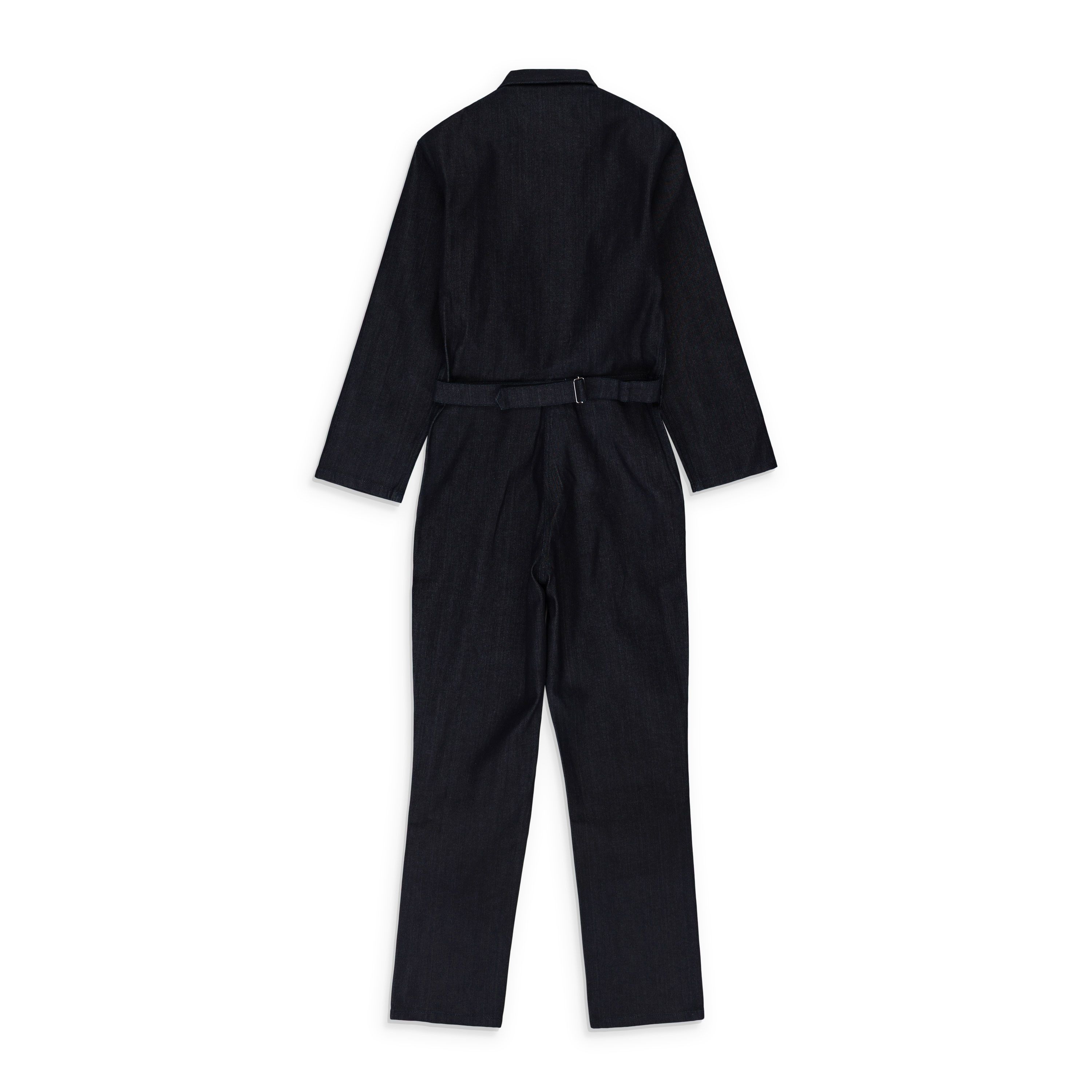 A_PLAN_APPLICATION A_PLAN_APPLICATION Blue Denim Fitted Jumpsuit Size XS Size 26" / US 2 / IT 38 - 2 Thumbnail