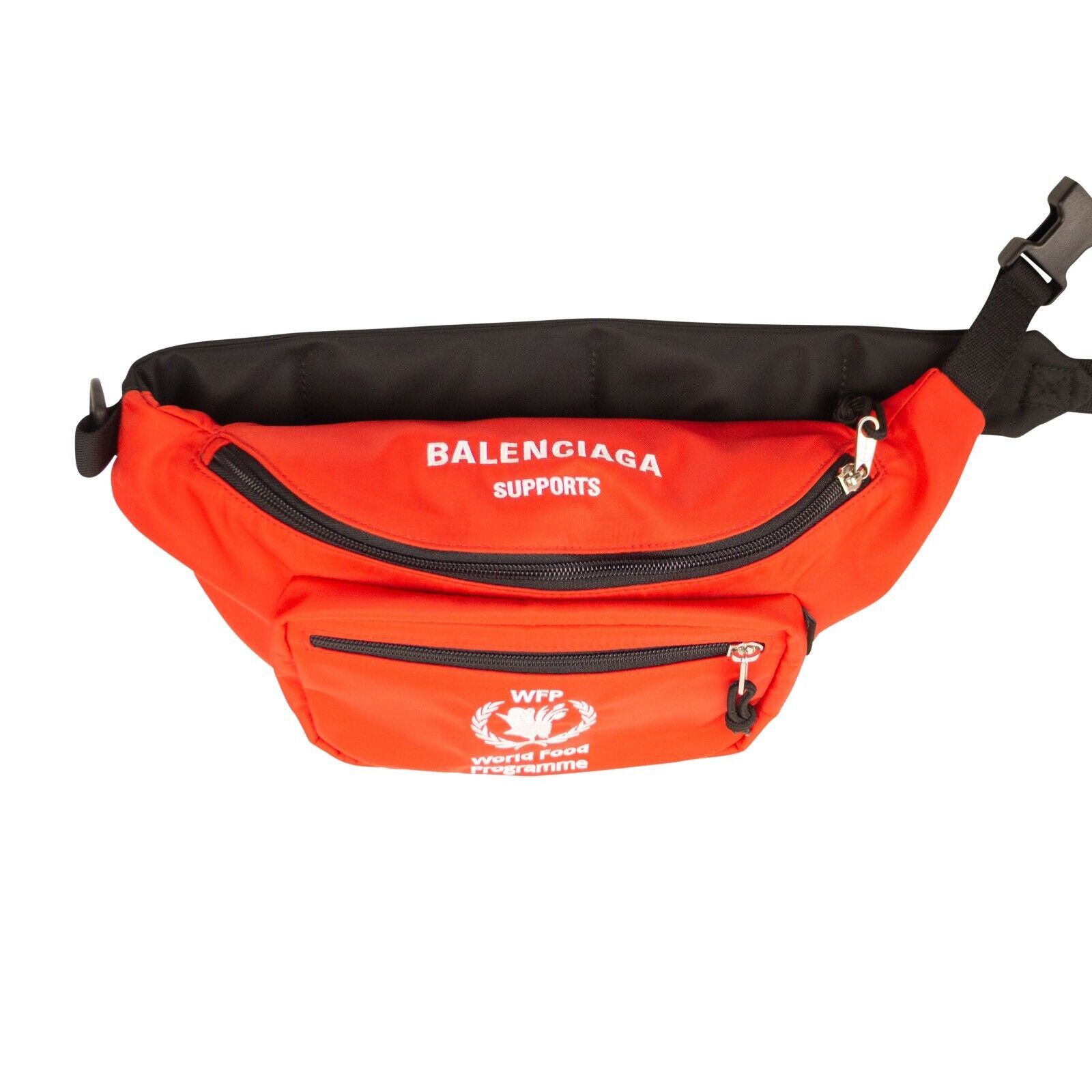 Balenciaga Red Double Park Sharp Fanny Pack Size OS Size ONE SIZE - 2 Thumbnail