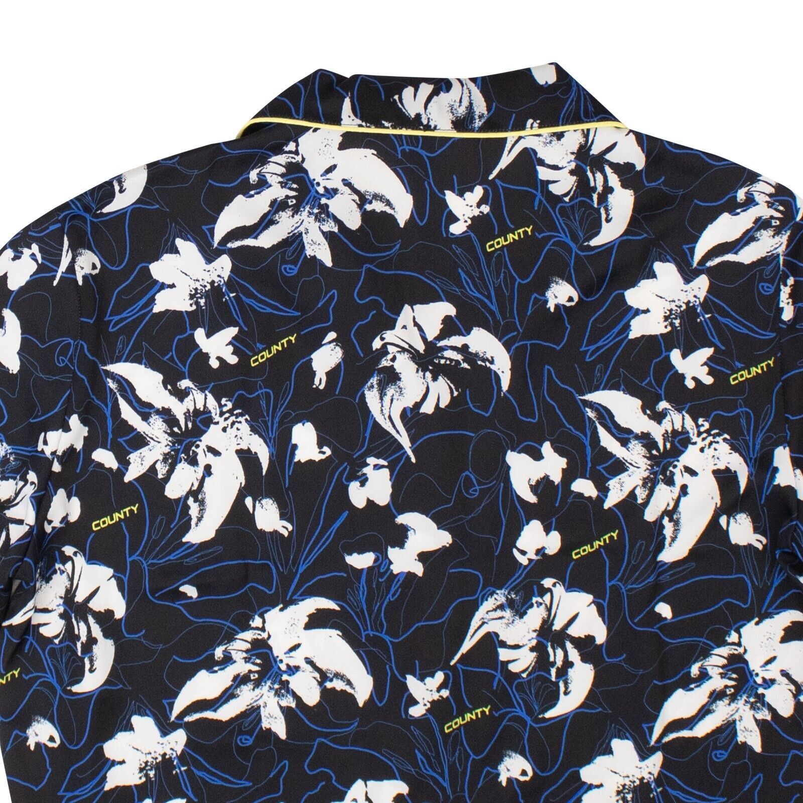 Marcelo Burlon Black & White County Flowers Hawii Shirt Size XXS Size XXS / US 00 / IT 34 - 4 Thumbnail