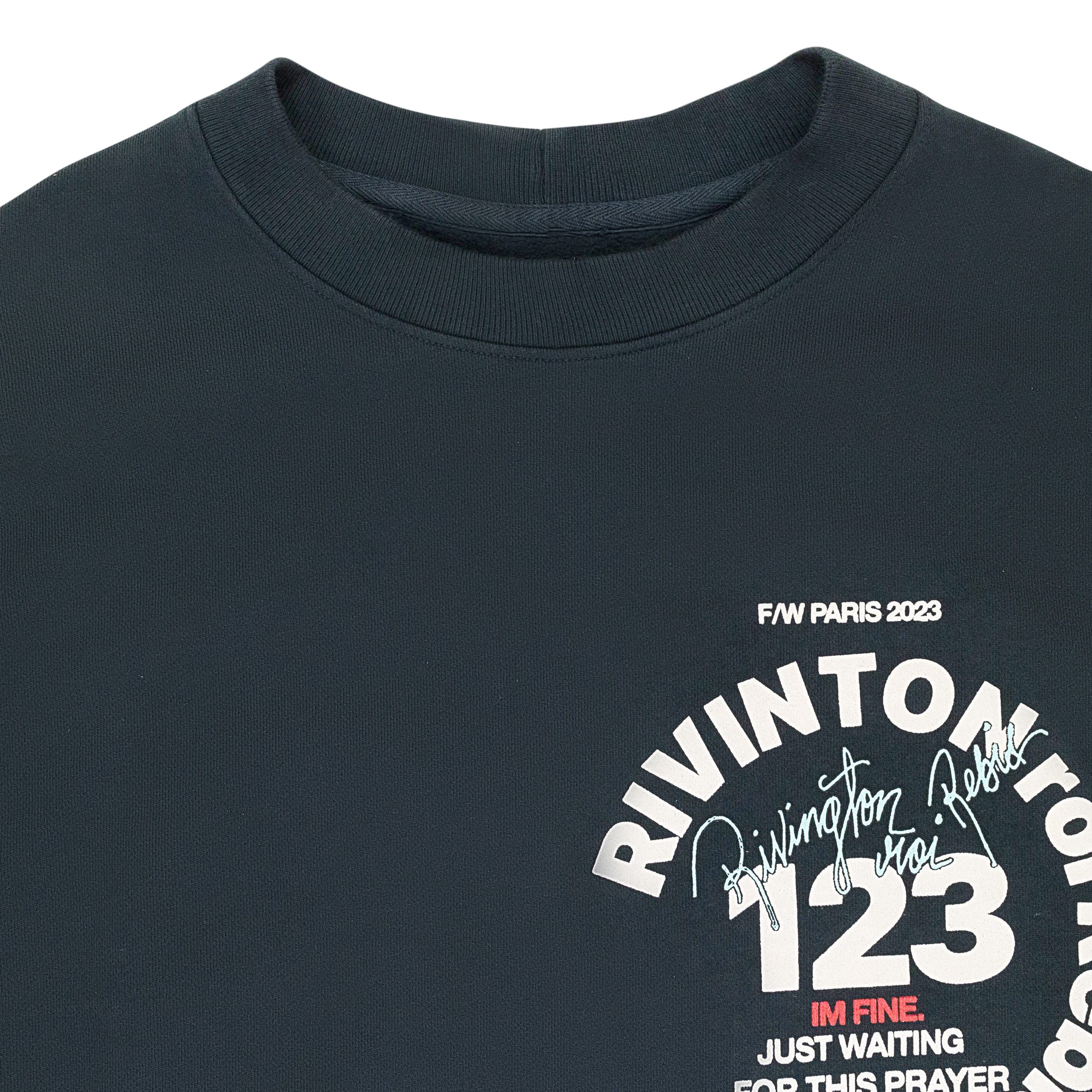 Ace Rivington Ace Rivington BLACK CVA PARIS CREWNECK SWEATSHIRT SIZE 3 Size US L / EU 52-54 / 3 - 3 Thumbnail