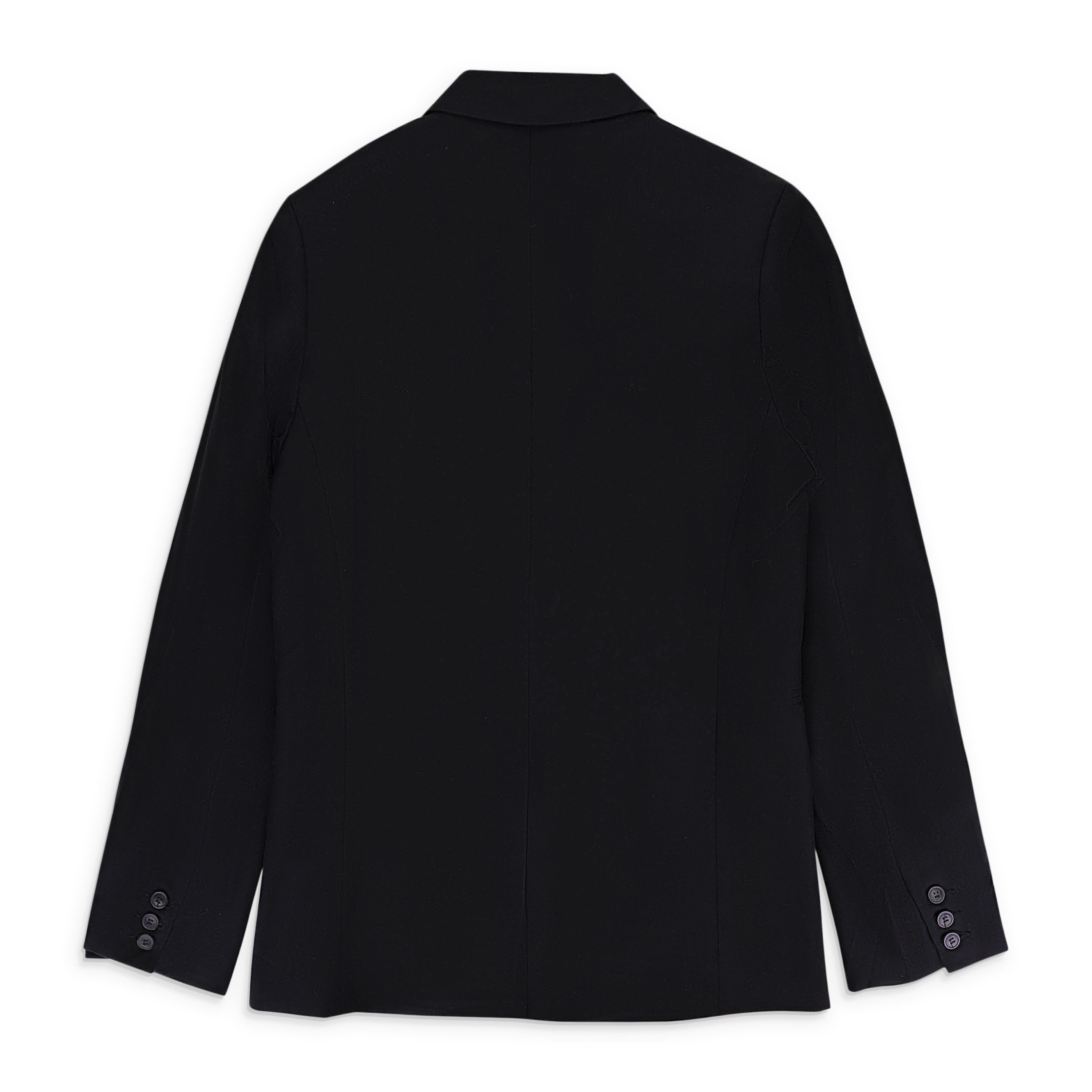 KOMAKINO FOLDED TAILORED BLACK JACKET SIZE L Size US L / EU 52-54 / 3 - 5 Thumbnail
