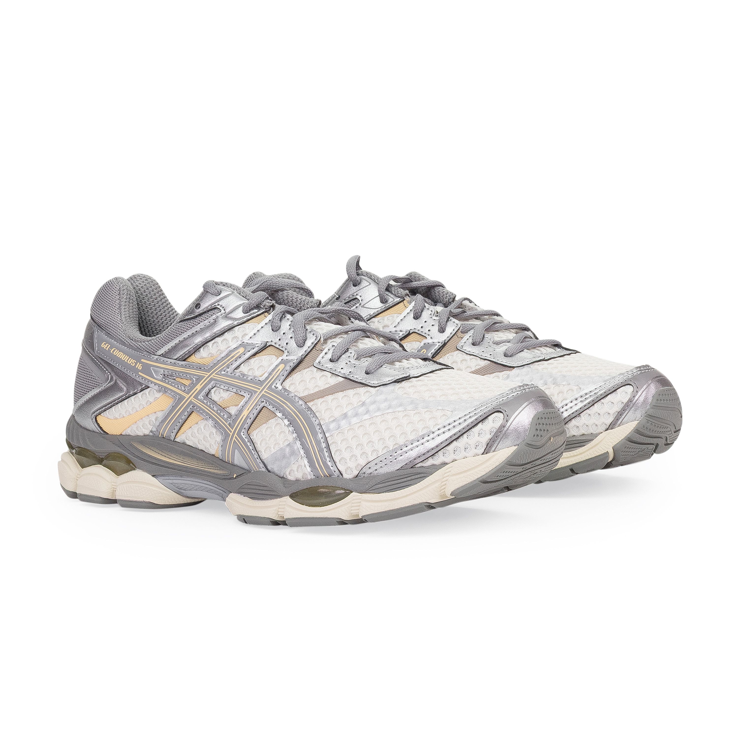 Asics Asics Cream / Clay Grey Gel-Cumulus 16 Sneaker SIZE 12 Size US 12 / EU 45 - 5 Thumbnail