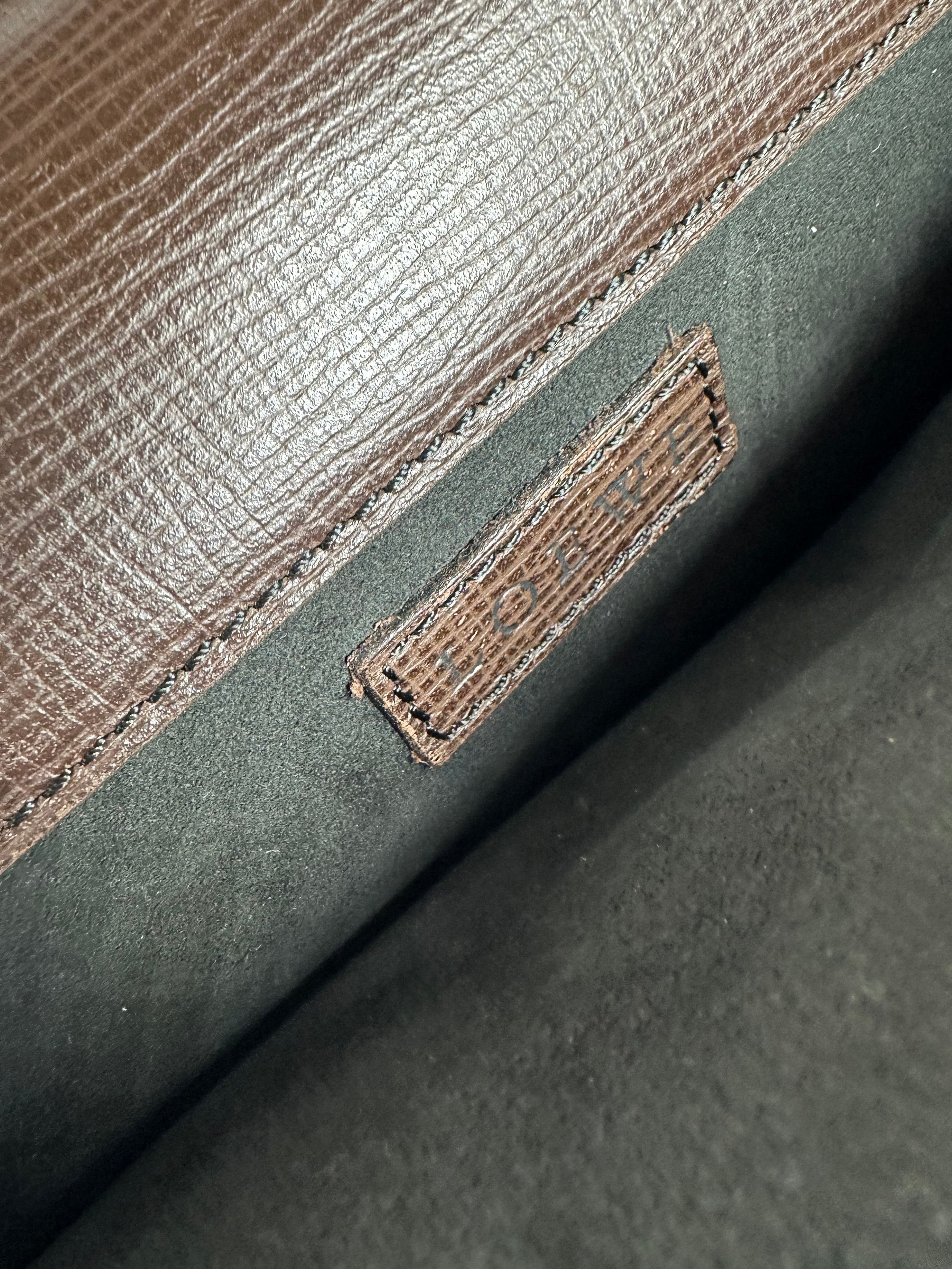 Loewe Vintage Madrid Leather 2Way Briefcase Dark Brown Size ONE SIZE - 5 Thumbnail