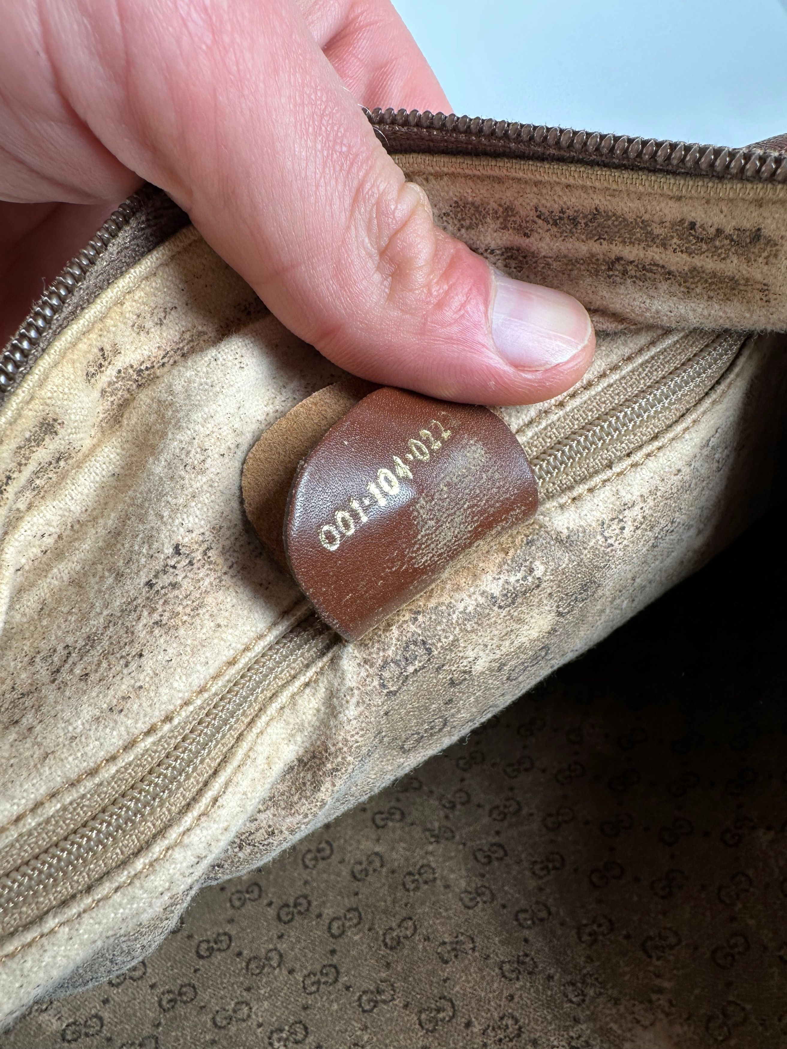 Gucci Vintage Leather Shoulder Bag Cognac Brown Size ONE SIZE - 7 Thumbnail