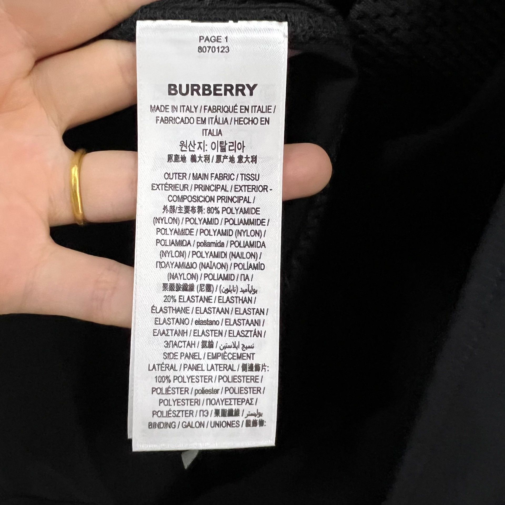 Burberry Burberry Black Shirt m Men Size US M / EU 48-50 / 2 - 3 Thumbnail