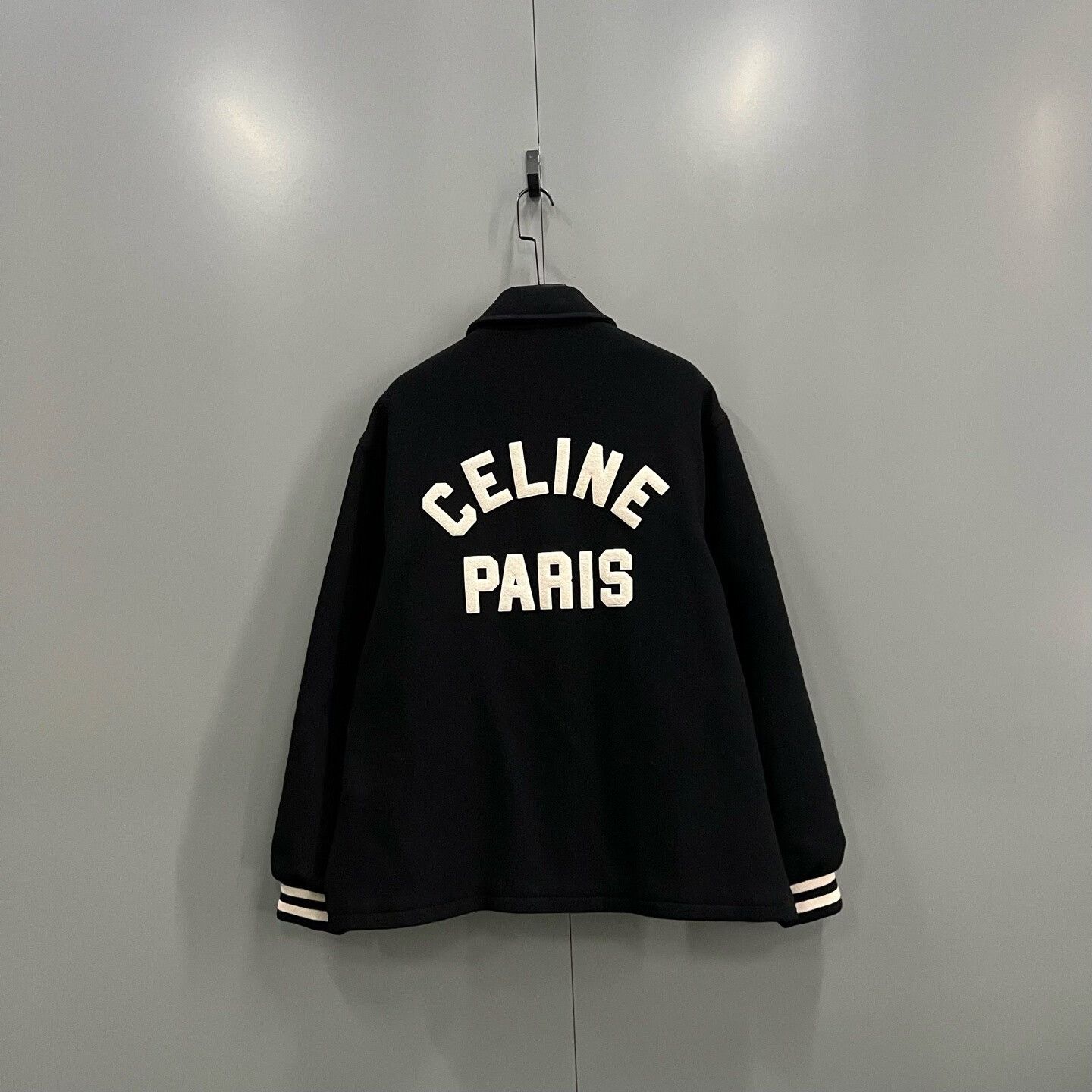 Celine Celine Embroidered Black Jacket it_54 Women Size XXL / US 16-18 / IT 52-54 - 3 Thumbnail