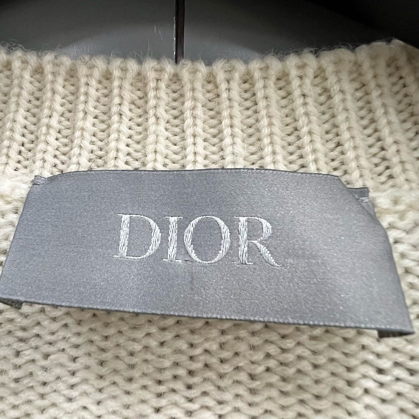 Dior Dior Floral Embroidered Sweater L Women Size L / US 10 / IT 46 - 2 Thumbnail