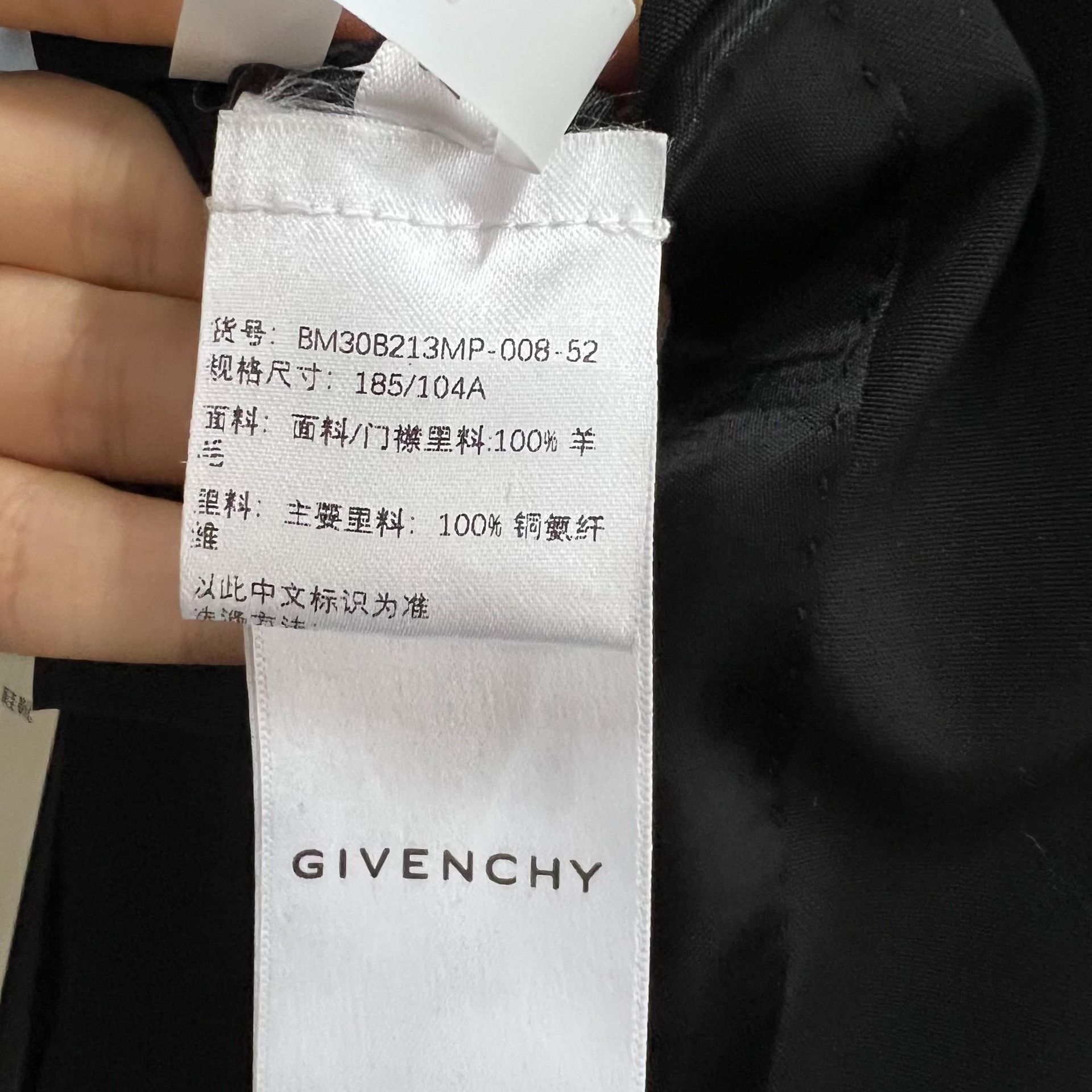 Givenchy Givenchy Black Suit 40r Men Size 40R - 4 Thumbnail