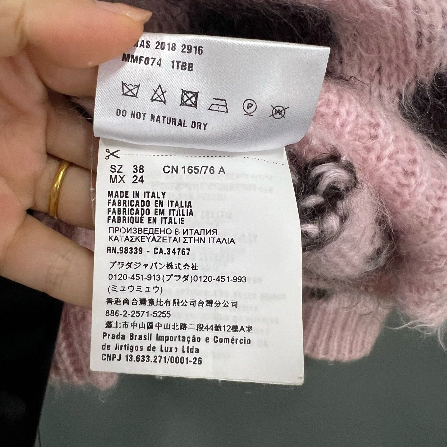 Miu Miu Miu Miu Knit Pink Sweater it_38 Women Size XS / US 0-2 / IT 36-38 - 5 Thumbnail