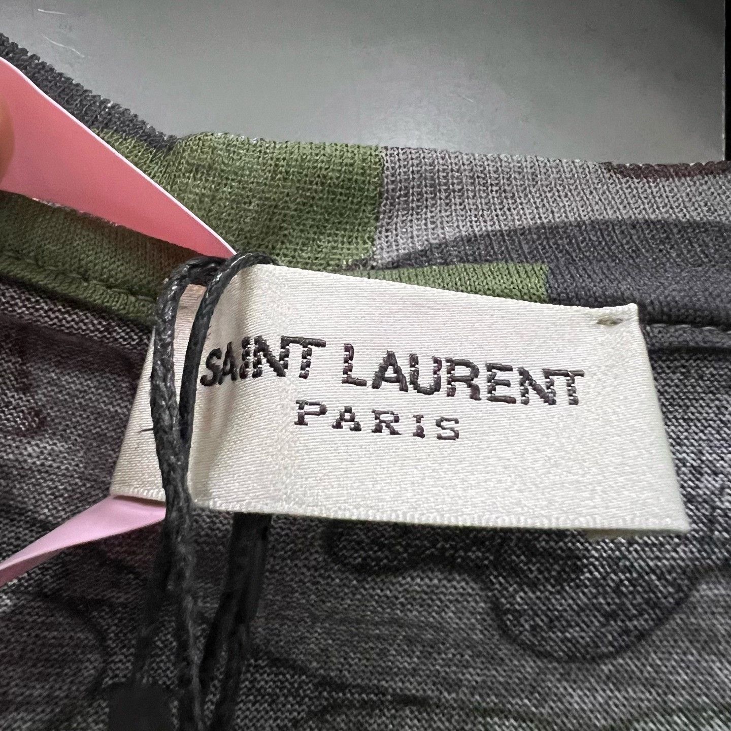 Saint Laurent Paris Saint Laurent Paris Camo T-Shirt M Women Size M / US 6-8 / IT 42-44 - 4 Thumbnail