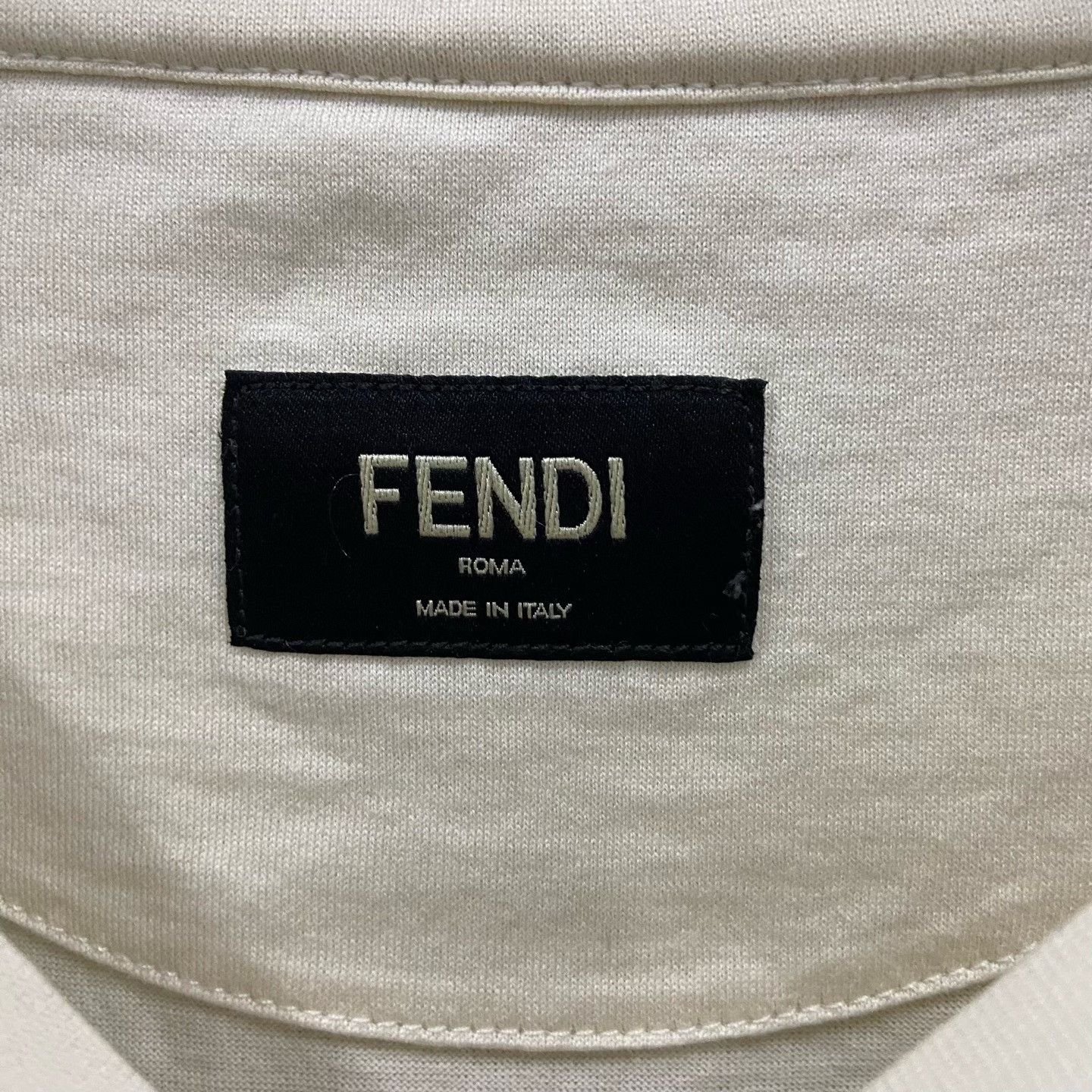 Fendi Fendi Retro Embroidered T-Shirt S Women Size S / US 4 / IT 40 - 2 Thumbnail