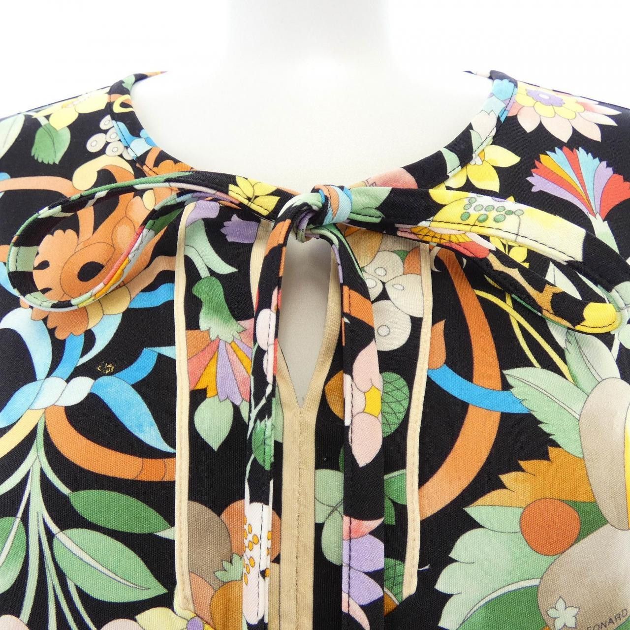 Other Leonard LEONARD Dress Textile Dresses DUTY FREE for USA Size ONE SIZE - 5 Thumbnail