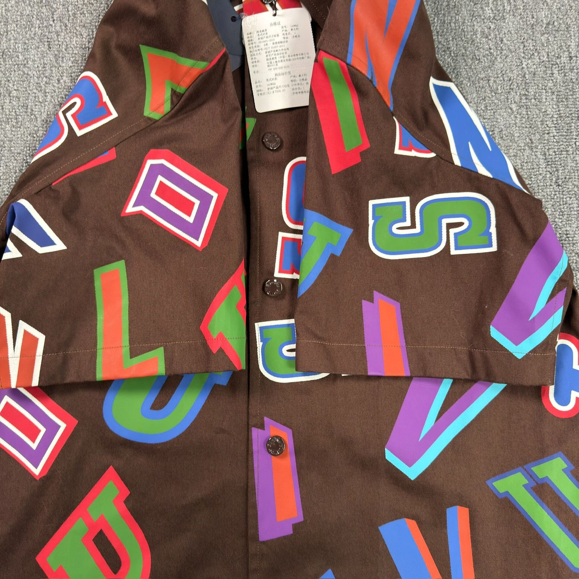 Louis Vuitton Louis Vuitton x NBA Logo Print Short Sleeve Shirt XS Size US XS / EU 42 / 0 - 6 Thumbnail