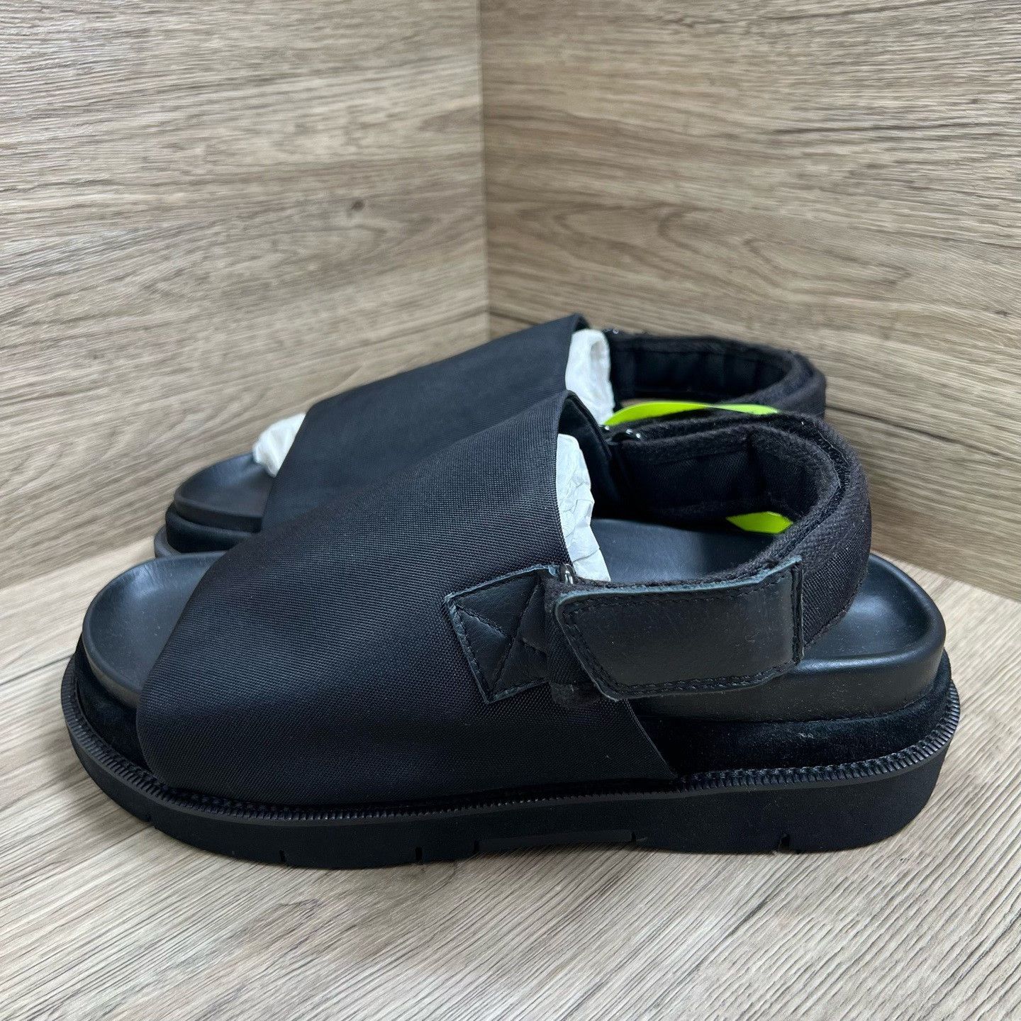 Maison Margiela Maison Margiela Black Sandals 10 Men Size US 10 / EU 43 - 2 Thumbnail