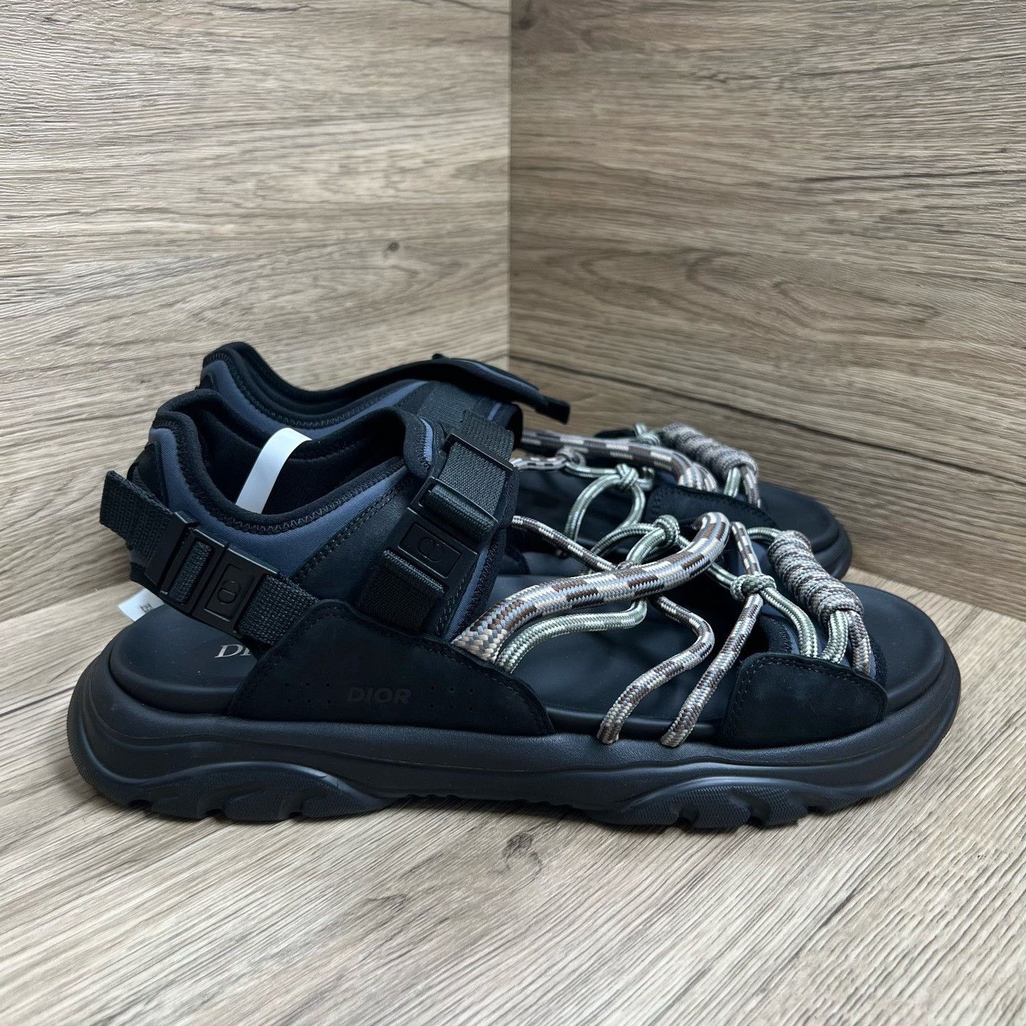 Dior Dior Black Sandals 8 Men Size US 8 / EU 41 - 3 Thumbnail