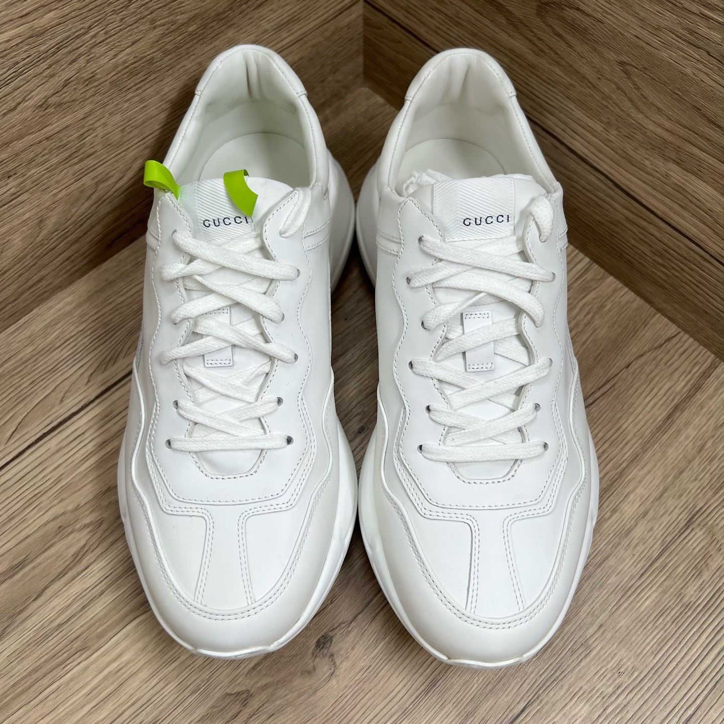Gucci Gucci White Lowtop Sneakers 9 Men Size US 9 / EU 42 - 4 Thumbnail