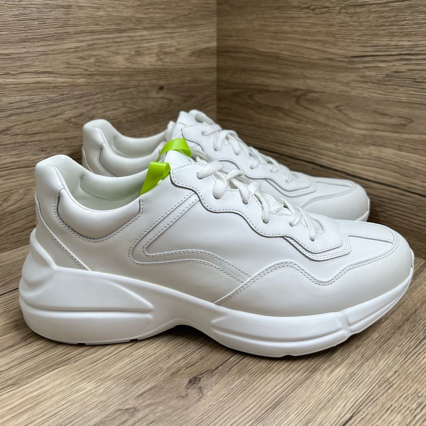 Gucci Gucci White Lowtop Sneakers 9 Men Size US 9 / EU 42 - 5 Thumbnail