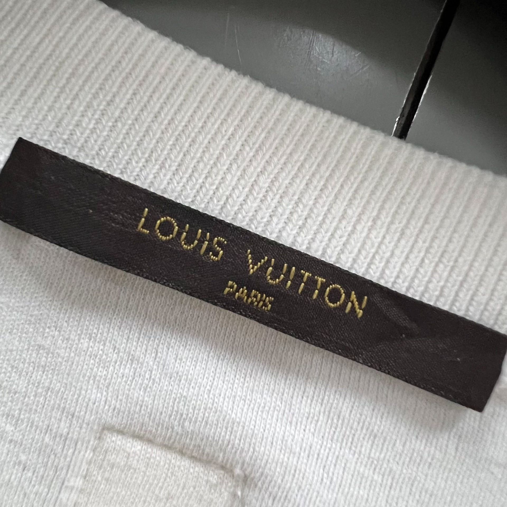 Louis Vuitton Louis Vuitton Printed White Hoodie m Men Size US M / EU 48-50 / 2 - 2 Thumbnail