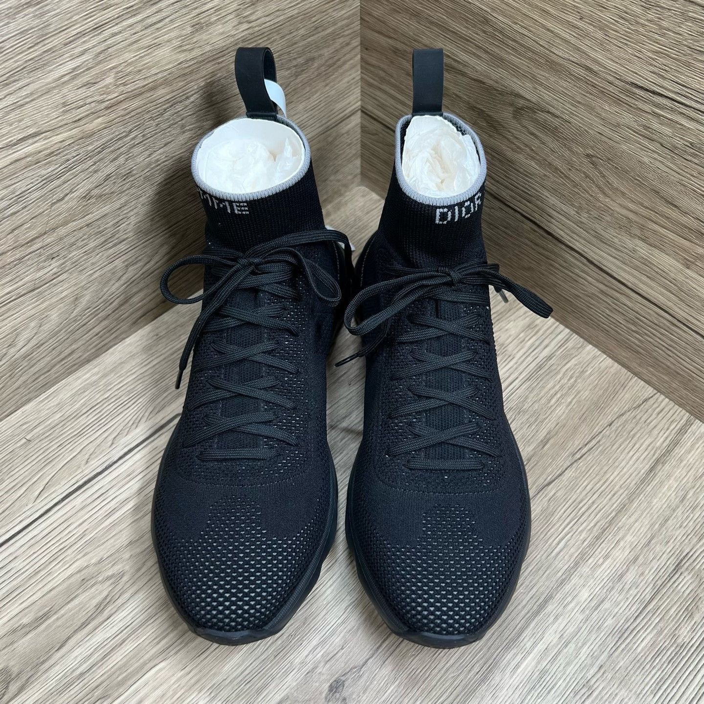 Dior Dior Black Hitop Sneakers 7 Men Size US 7 / EU 40 - 3 Thumbnail