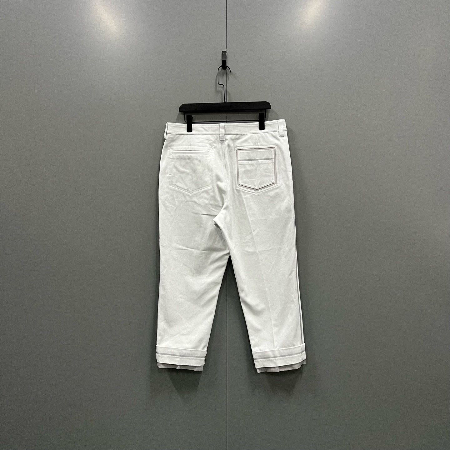 Dior Dior Straight White Casual Pants 32 Men Size US 32 / EU 48 - 2 Thumbnail