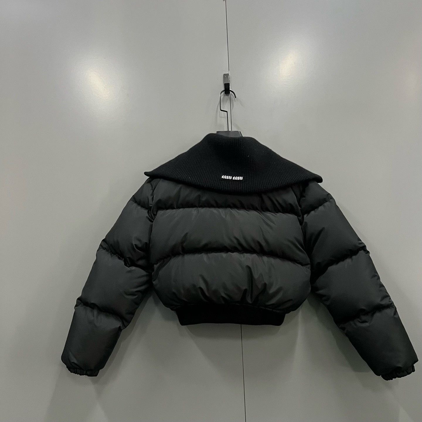 Miu Miu Miu Miu Cropped Black Jacket it_40 Women Size S / US 4 / IT 40 - 3 Thumbnail