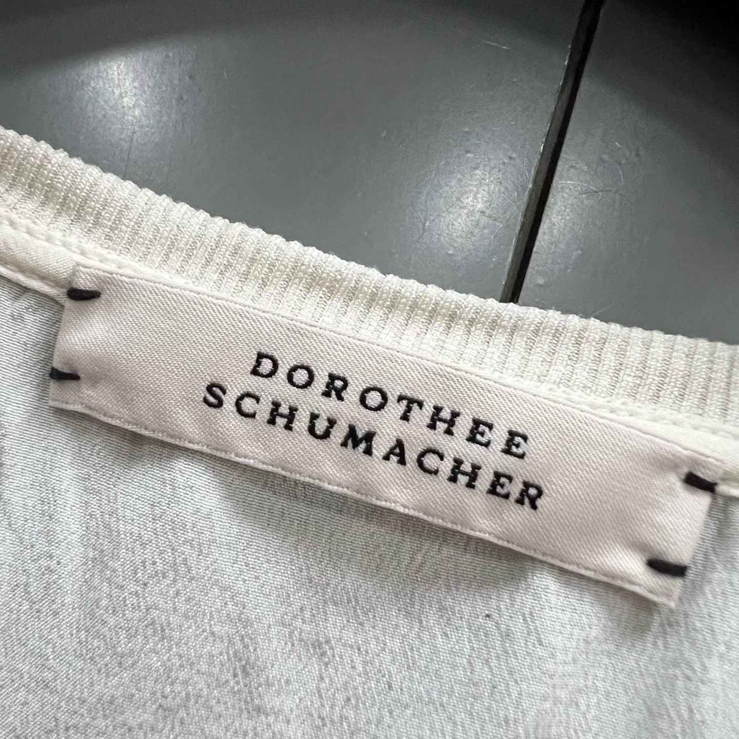 DOROTHEE SCHUMACHER Dorothee Schumacher White Tank Top us_2 Women Size XS / US 0-2 / IT 36-38 - 2 Thumbnail