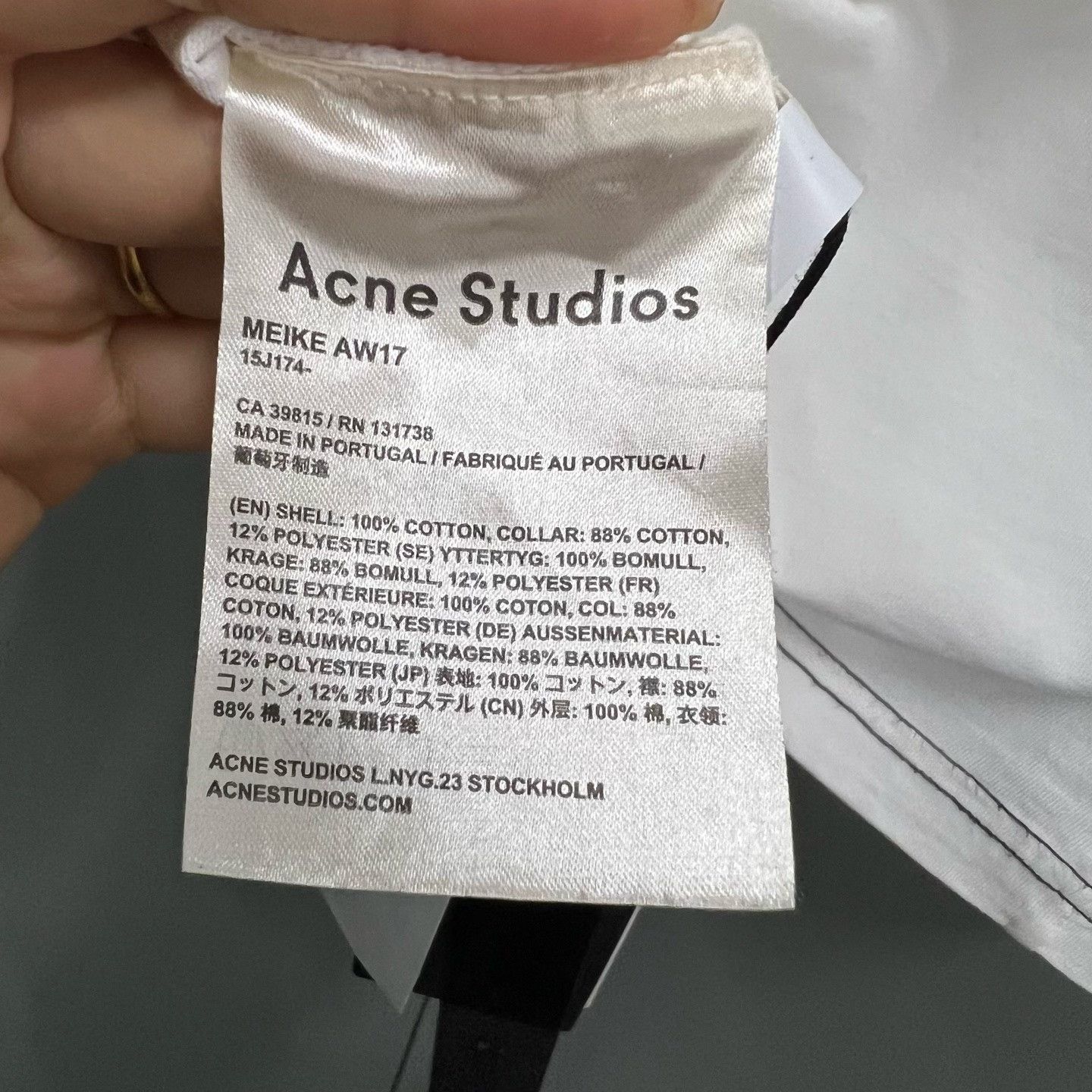 Acne Studios Acne Studios Retro Printed T-Shirt s Men Size US S / EU 44-46 / 1 - 4 Thumbnail