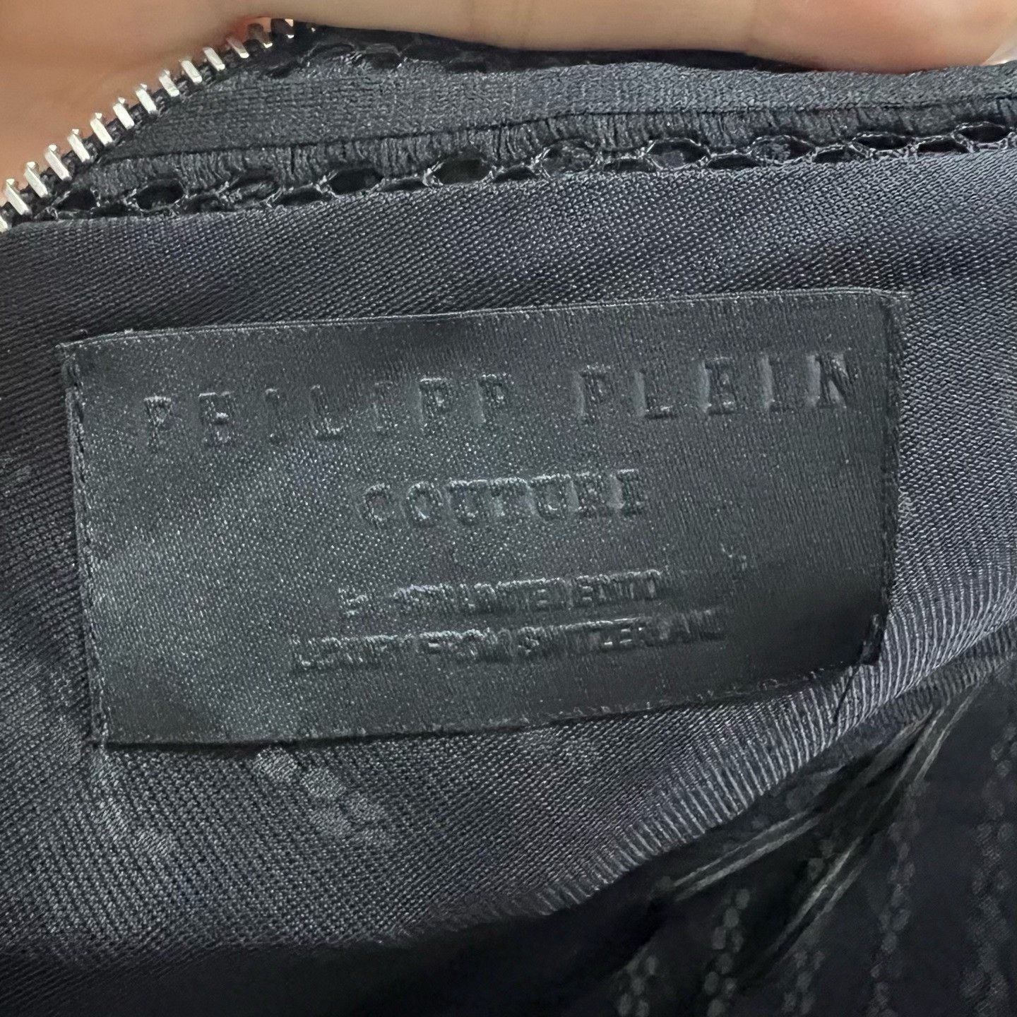 Philipp Plein Philipp Plein Black Dress S Women Size S / US 4 / IT 40 - 3 Thumbnail