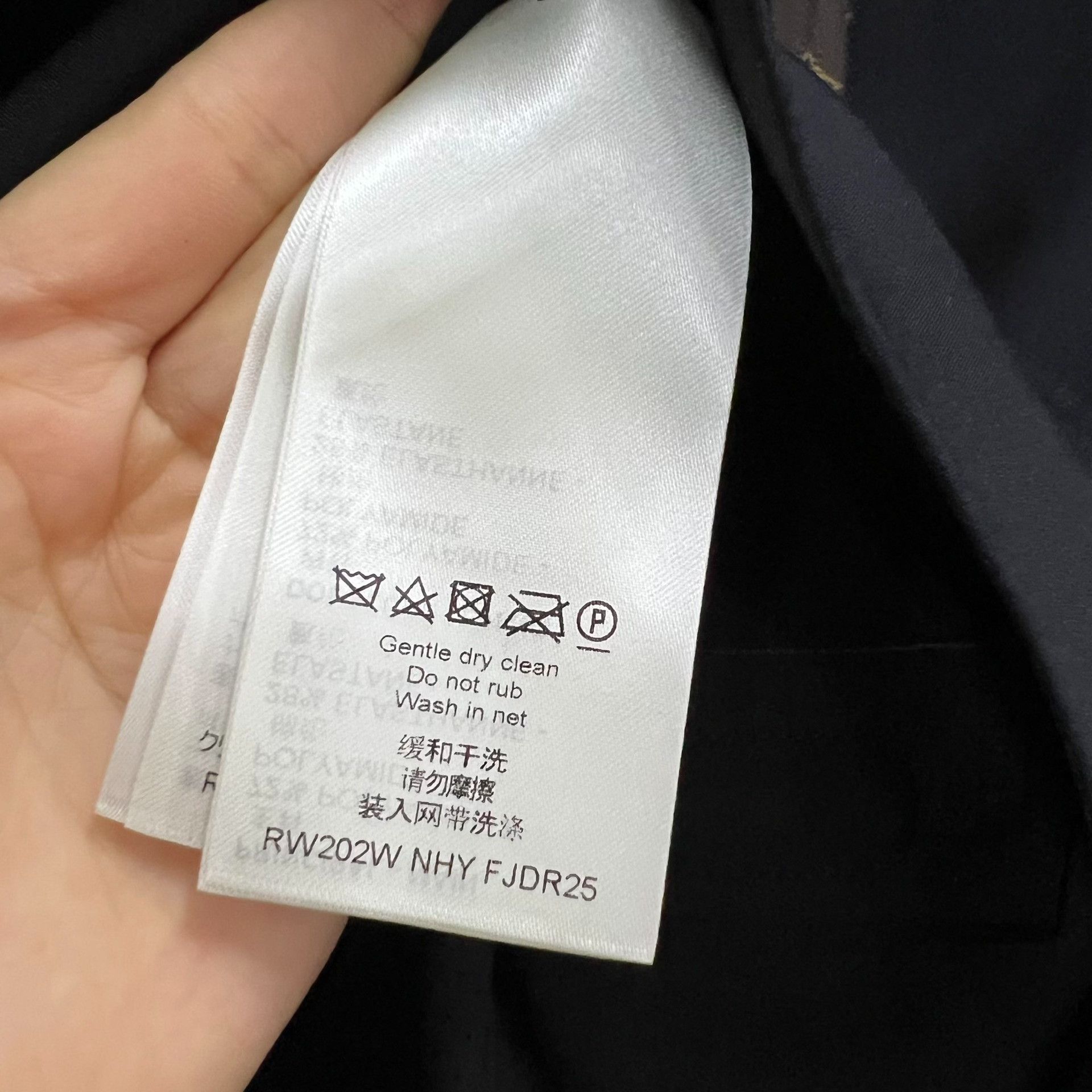 Louis Vuitton Louis Vuitton Black Dress it_36 Women Size XS / US 0-2 / IT 36-38 - 3 Thumbnail