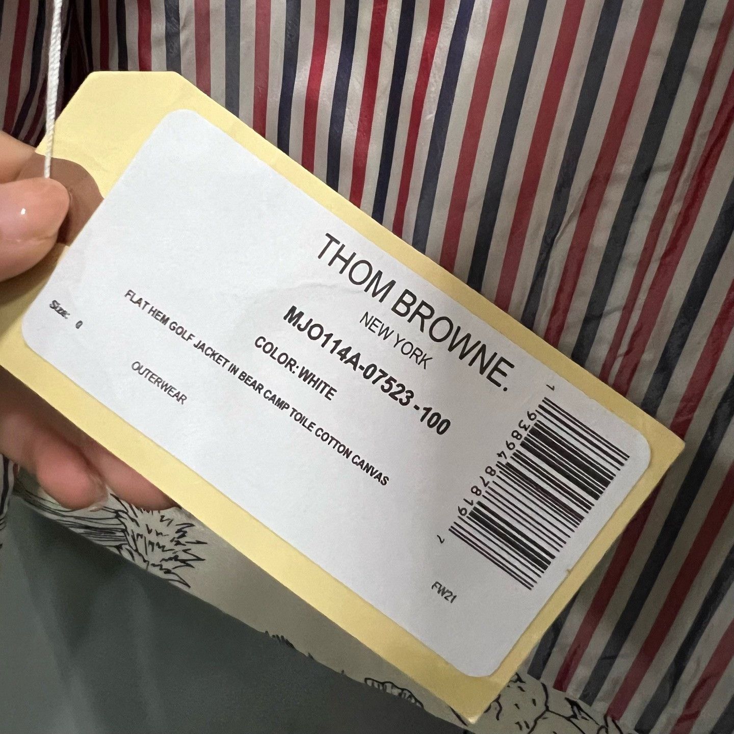 Thom Browne Thom Browne Brown Light Jacket xxs Men Size US XXS / EU 40 - 6 Thumbnail