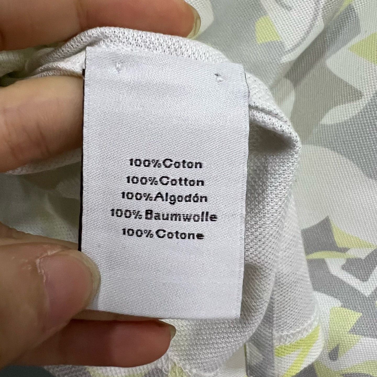 Hermes Hermes Camo Yellow Polo s Men Size US S / EU 44-46 / 1 - 3 Thumbnail