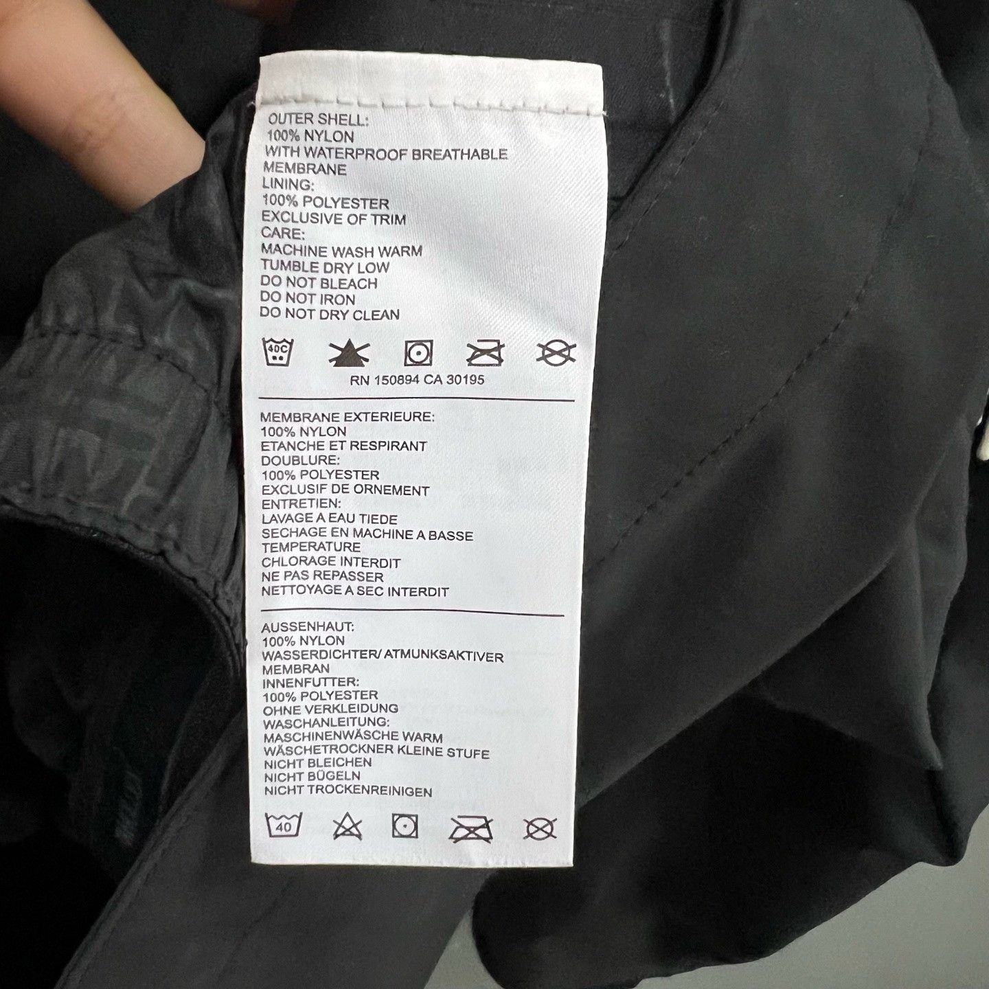 Dior Dior Black Light Jacket xl Men Size US XL / EU 56 / 4 - 5 Thumbnail