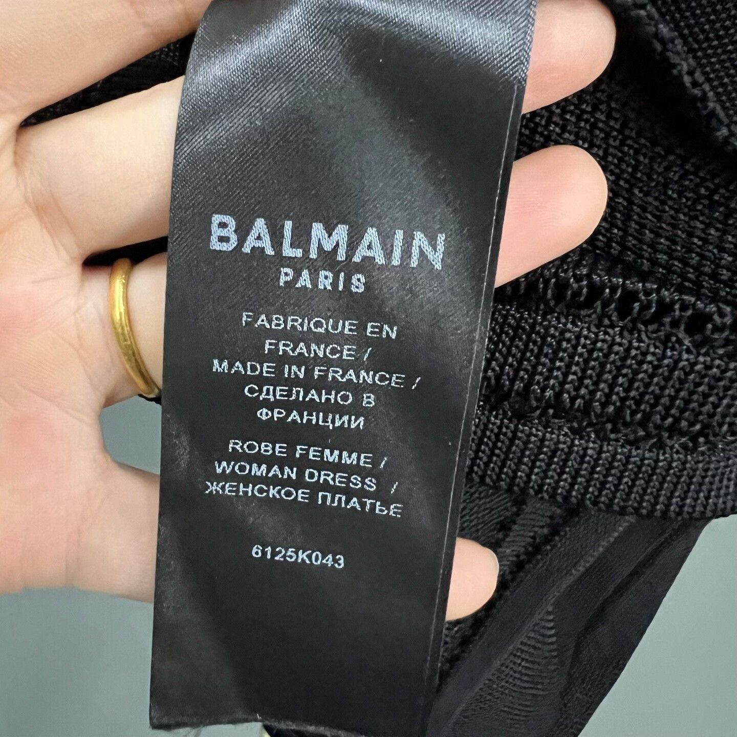 Balmain Balmain Knit Black Dress it_40 Women Size S / US 4 / IT 40 - 4 Thumbnail
