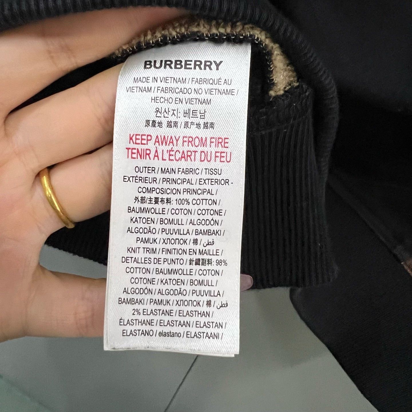 Burberry Burberry Retro Black Hoodie m Men Size US M / EU 48-50 / 2 - 3 Thumbnail