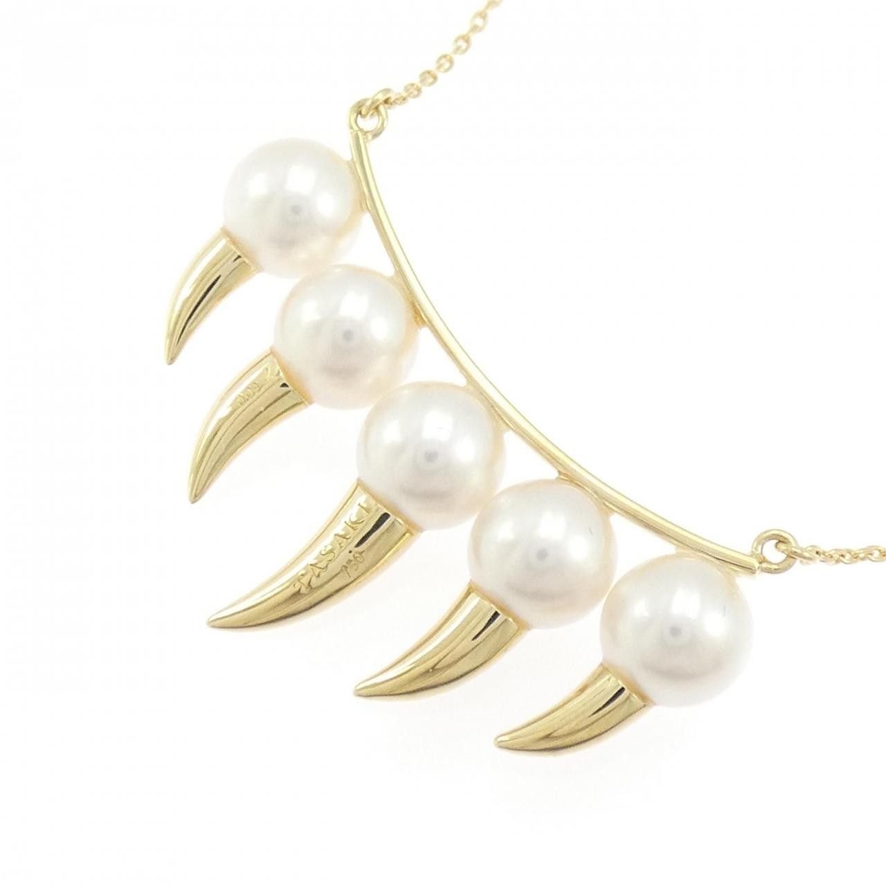 Other Tasaki Tasaki Danger Fang Au750 Necklace Precious Metal Necklace P-15641-18KYG DUTY FREE for USA Size ONE SIZE - 4 Thumbnail